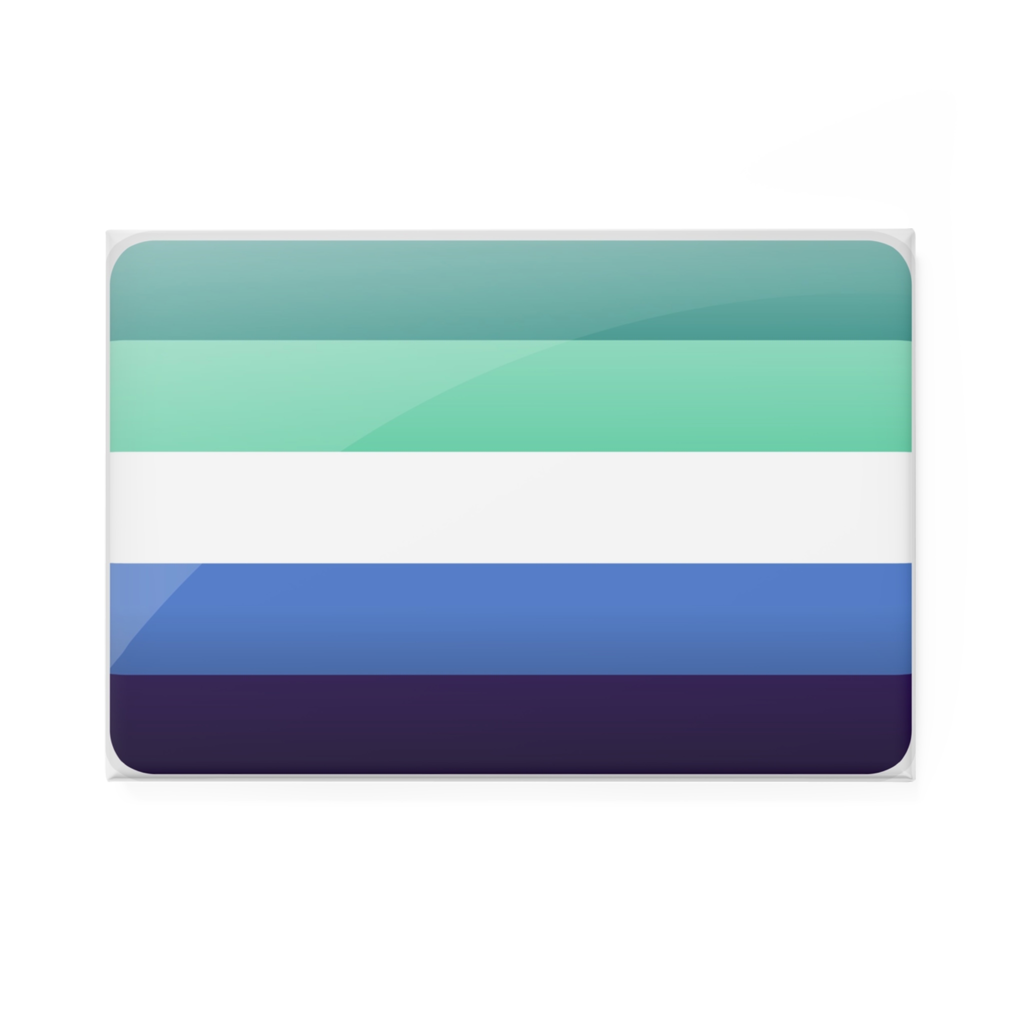 Lesbian Pride Design 20D8BD Button Magnet Rectangle 1 And 10 Pcs