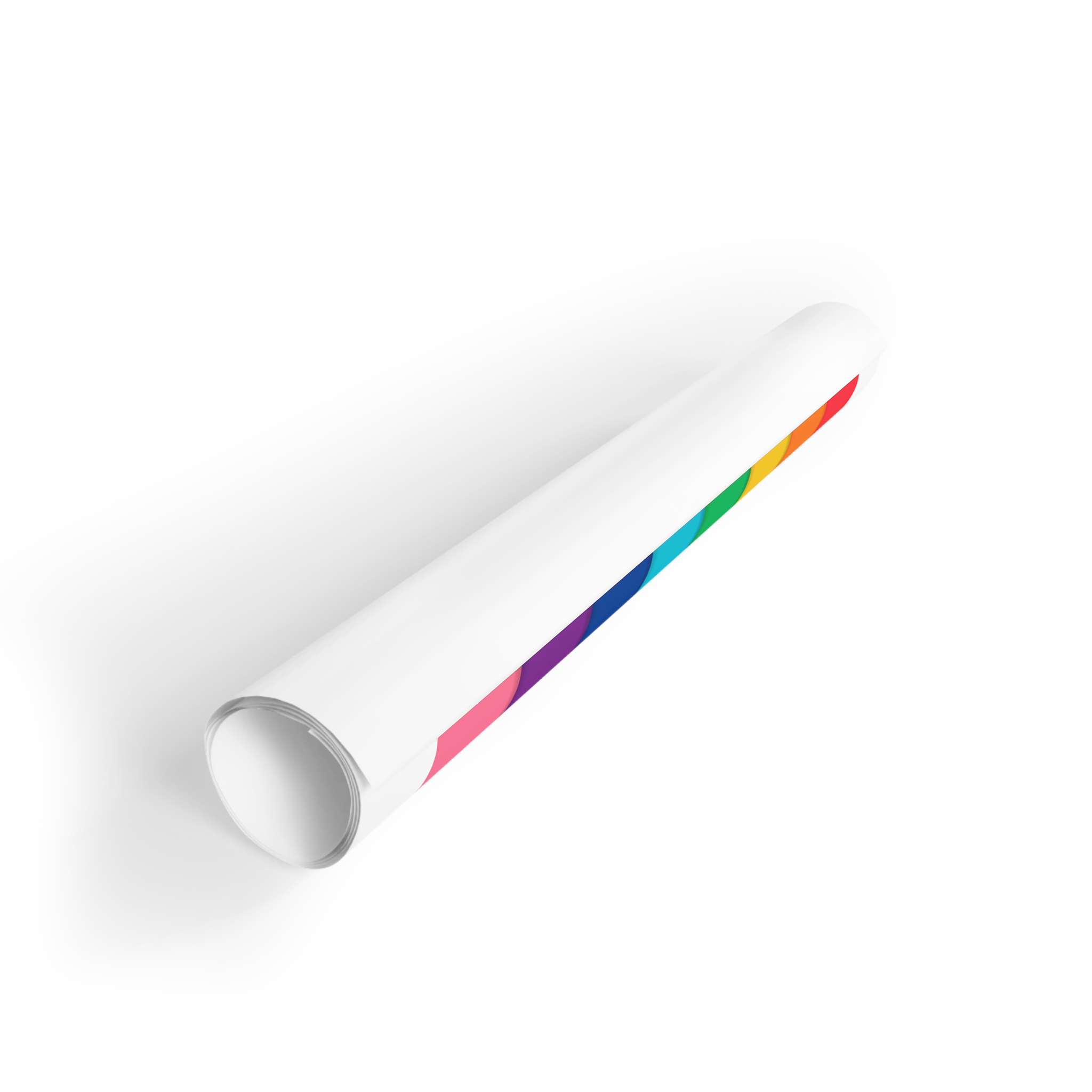 Rainbow Colored Background With Love Is Love Concept Pride Month Gift Wrapping Paper Rolls 1pc - Image 2