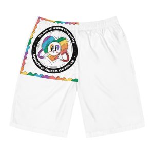 Hand Drawn Illustration Pride Month Celebration(3) Mens Board Shorts Aop
