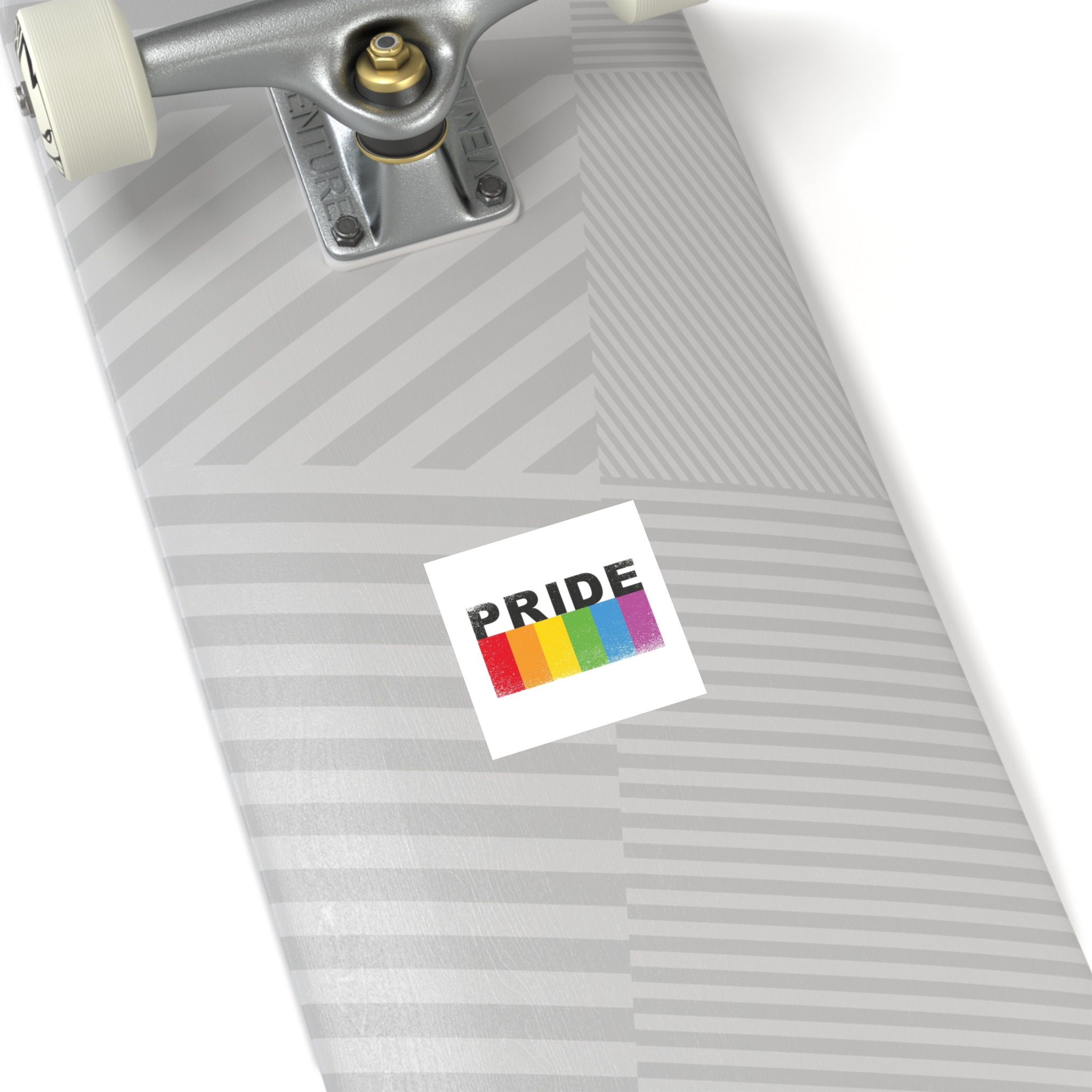 Pride Banner Laminate Stickers Square - Image 4