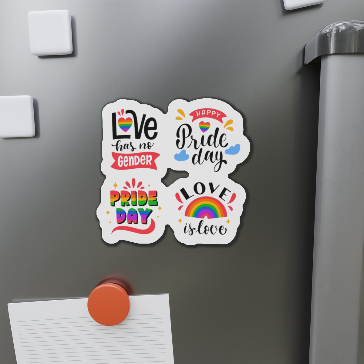 Hand Drawn Pride Day Label Collection(1) Die Cut Magnets - Image 14