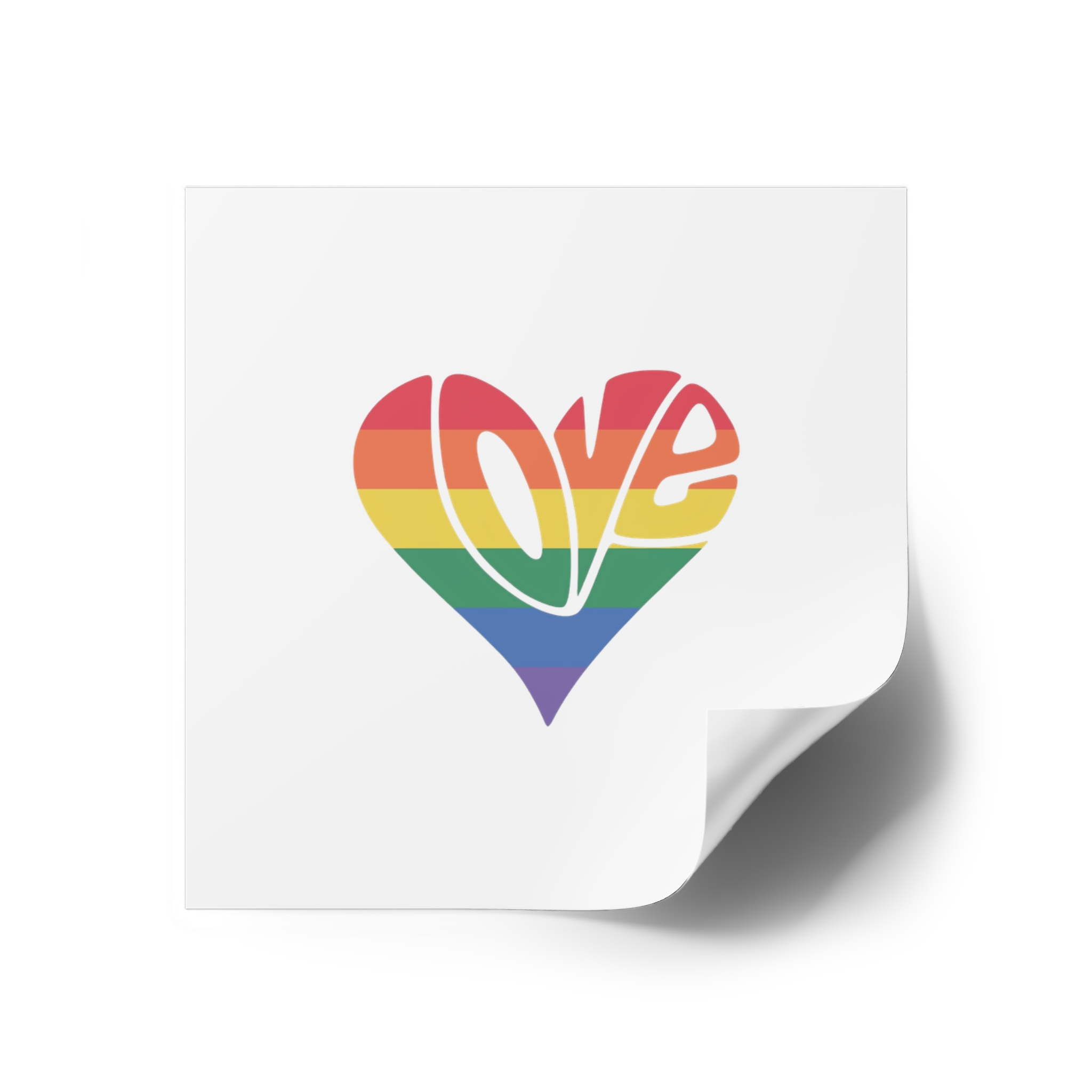 Pride Lgbt Gay Retro Tshirt Design Laminate Stickers Square - Image 18