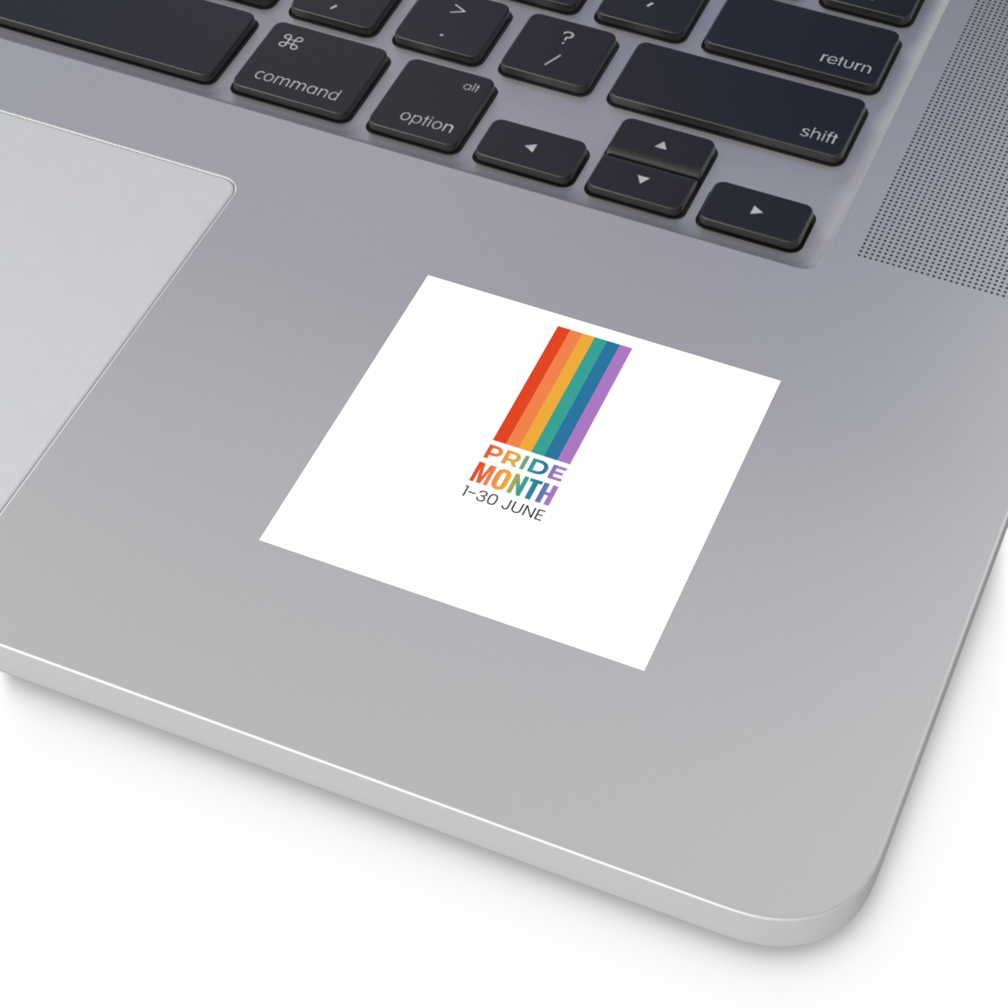Lgbtq Pride Month Vertical Banner Card Poster Template With Rainbow Gay Parade Celebration Vector Laminate Stickers Square - Image 3