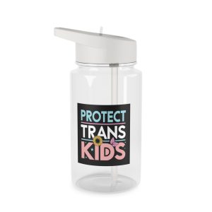 Protect Trans Kids Tritan Water Bottle