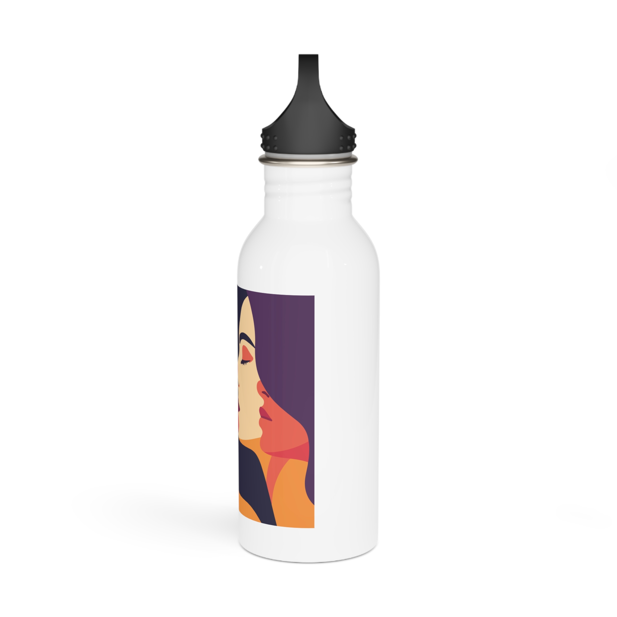 Lesbian Pride Design E09359 Stainless Steel Water Bottle - Image 4