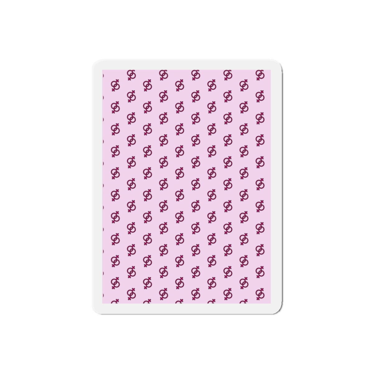 Lesbian Pride Design 20D8B3 Die Cut Magnets - Image 4