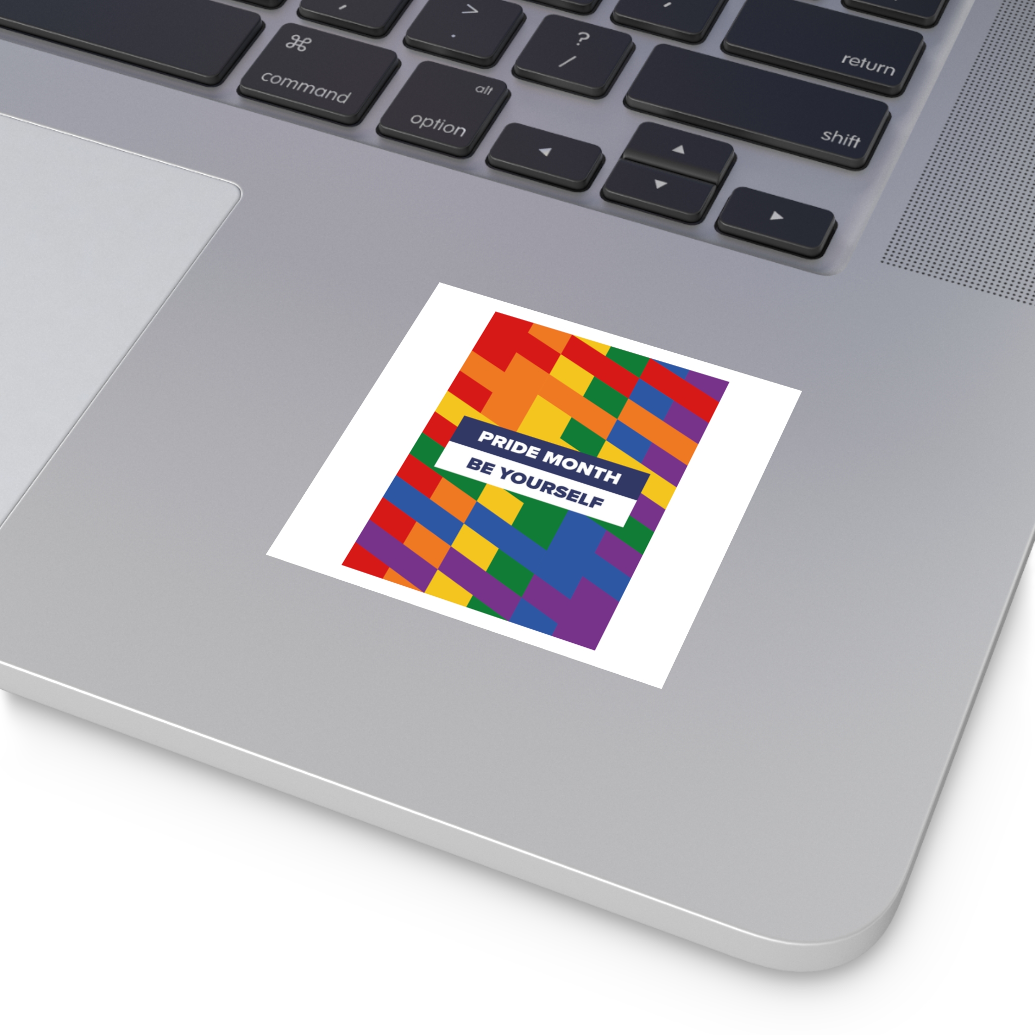 Lgbt Pride Month June Lesbian Gay Bisexual Transgender Lgbtq Flag Rainbow Vector(1)3 Laminate Stickers Square - Image 67