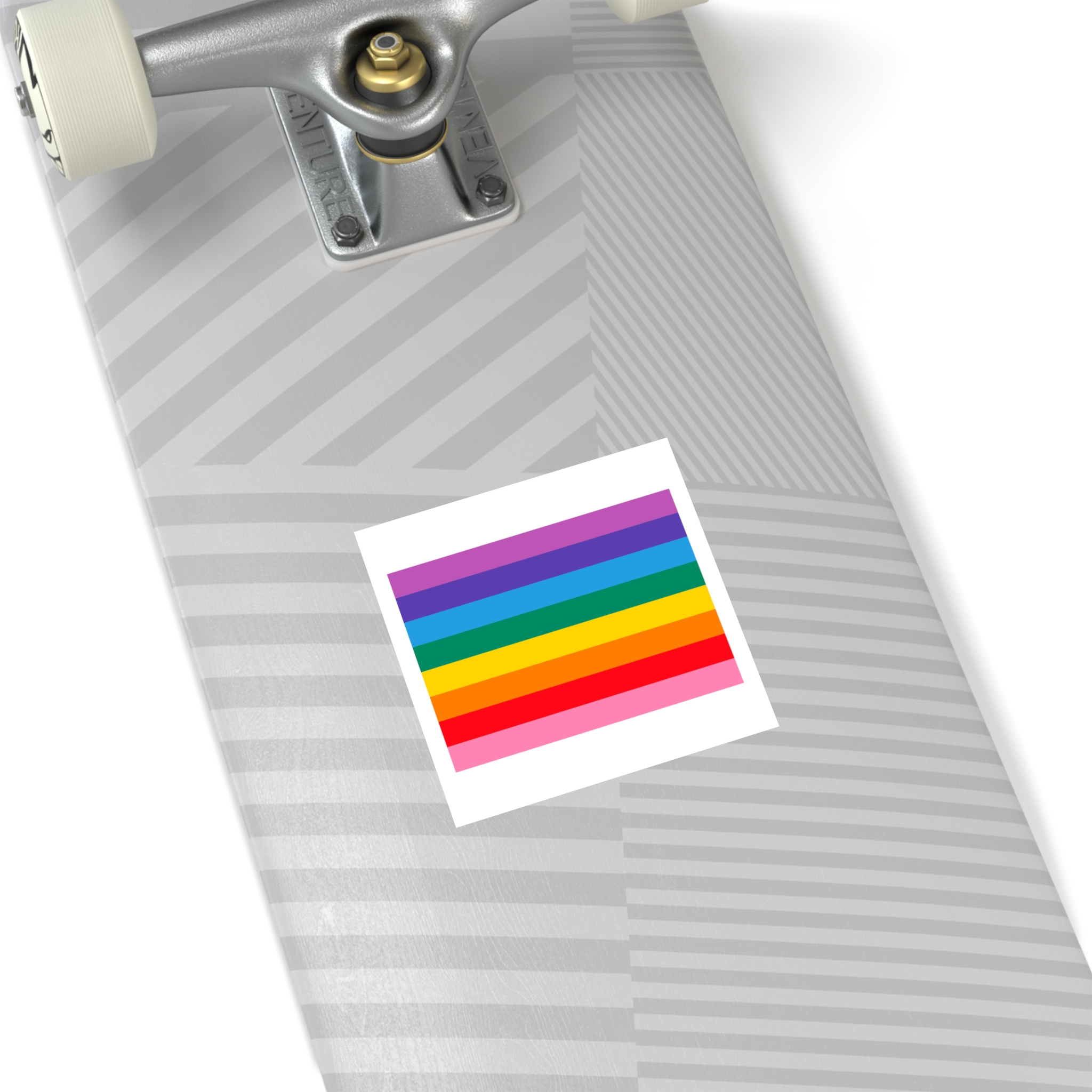 Pride Love Freedom Lgbtq Lgbt Heart Rainbow Love Wins Gay Lesbian Trans Homo Homosexual Colors Flag Diversity Parade Laminate Stickers Square - Image 20