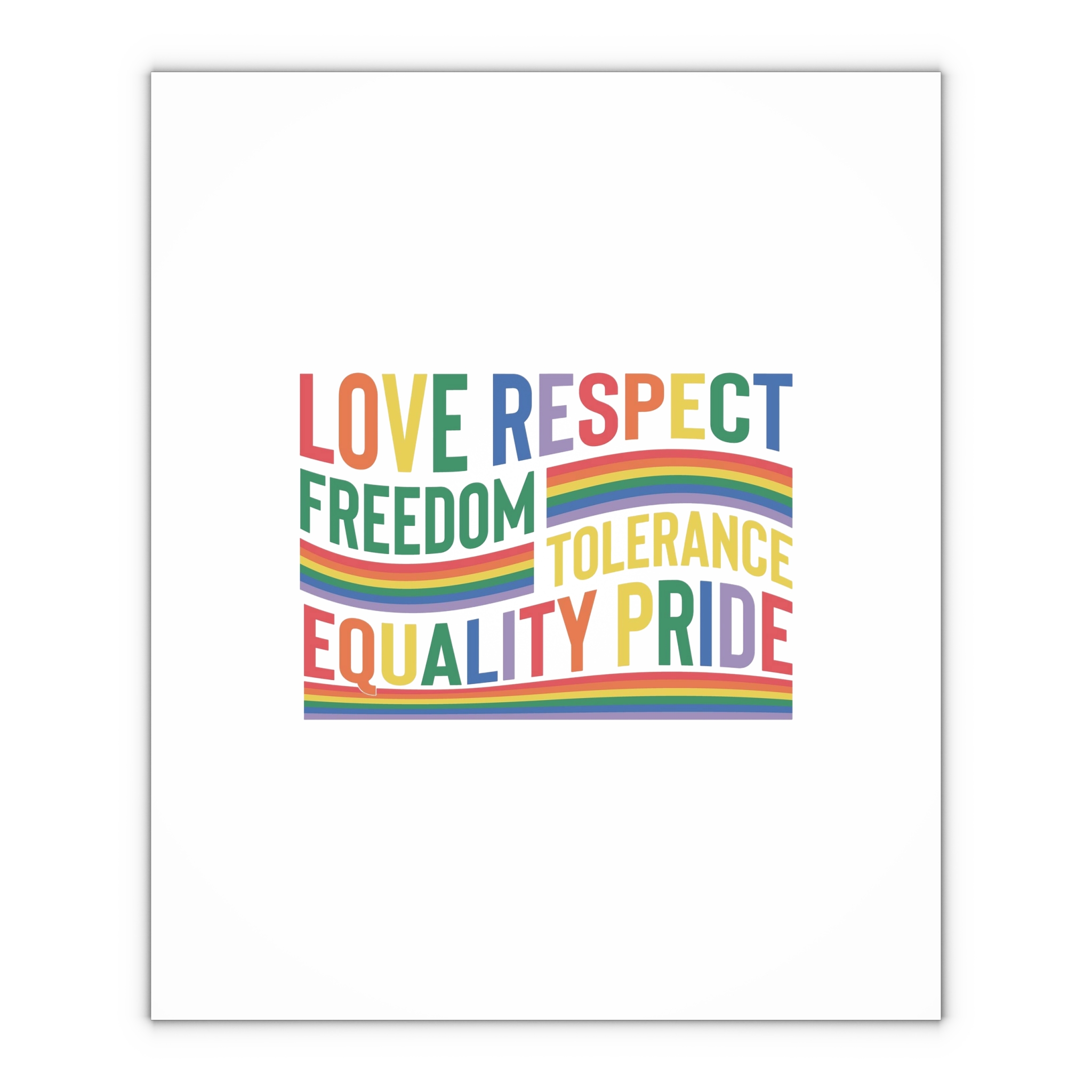 Lgbtq Pride Month Svg Design Bundle(1) (1) Gift Wrapping Paper Sheets 1pc - Image 4