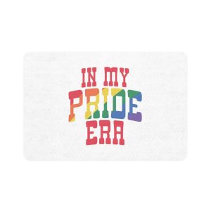 Black Shirt With Words My Rainbow Pet Food Mat 12x18