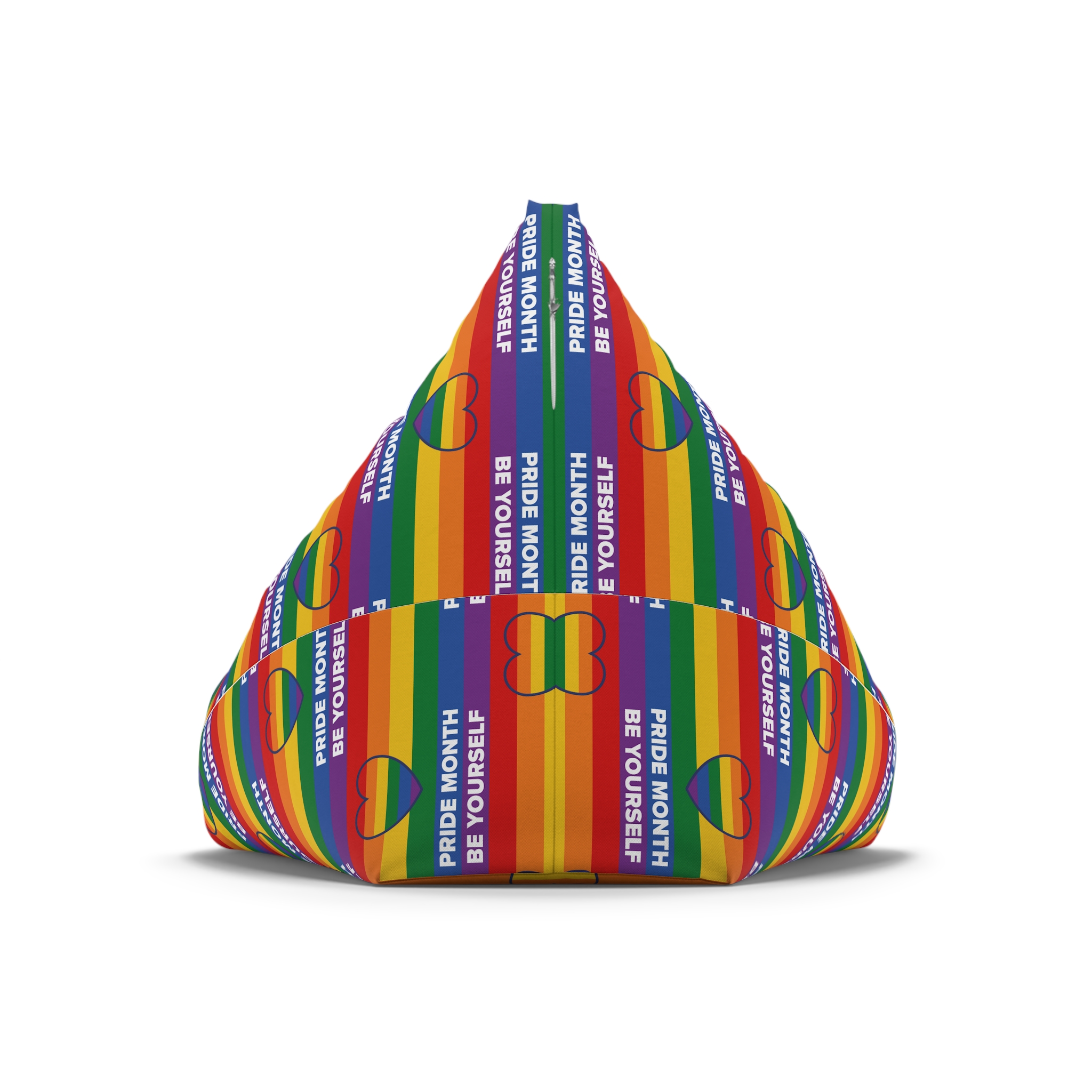 Lgbt Pride Month June Lesbian Gay Bisexual Transgender Lgbtq Flag Rainbow Vector3 Bean Bag Chair Cover - Image 6