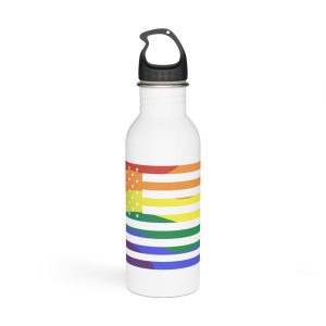 Pride Month America Concept Us Pride Month Flag Stainless Steel Water Bottle
