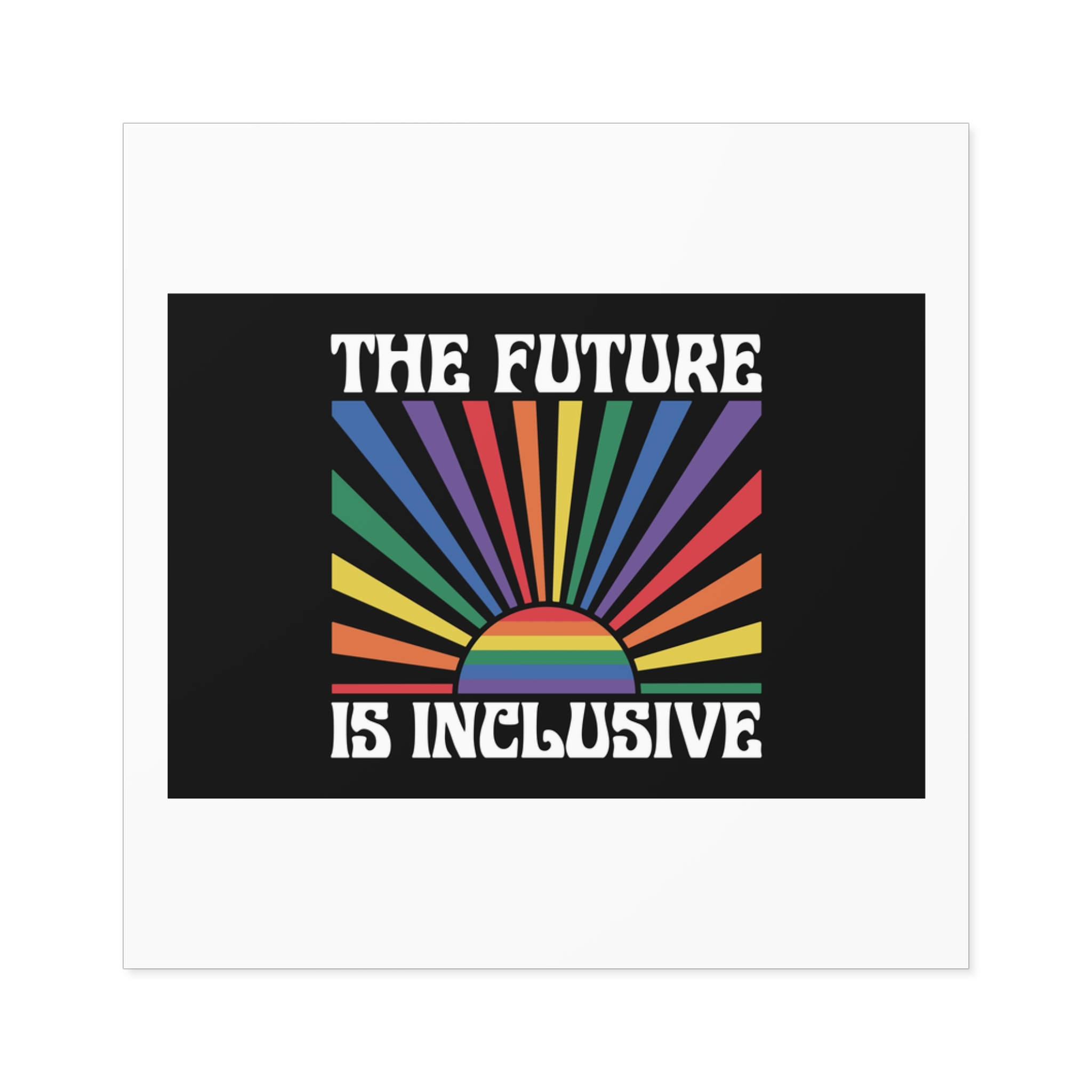 Pride Lgbtq Gay Typography Vector Tshirt Design Laminate Stickers Square - Image 17