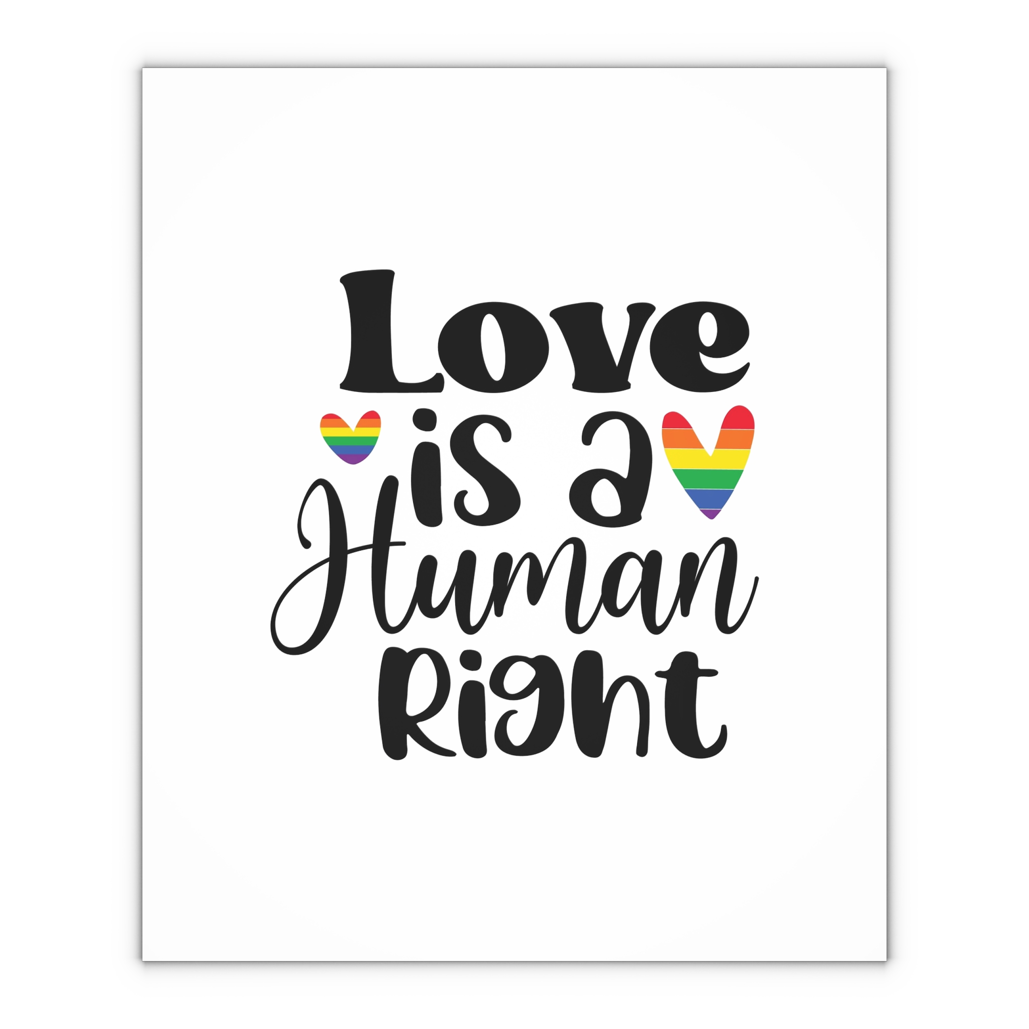 Gay Pride Svg Design (2) Gift Wrapping Paper Sheets 1pc - Image 4