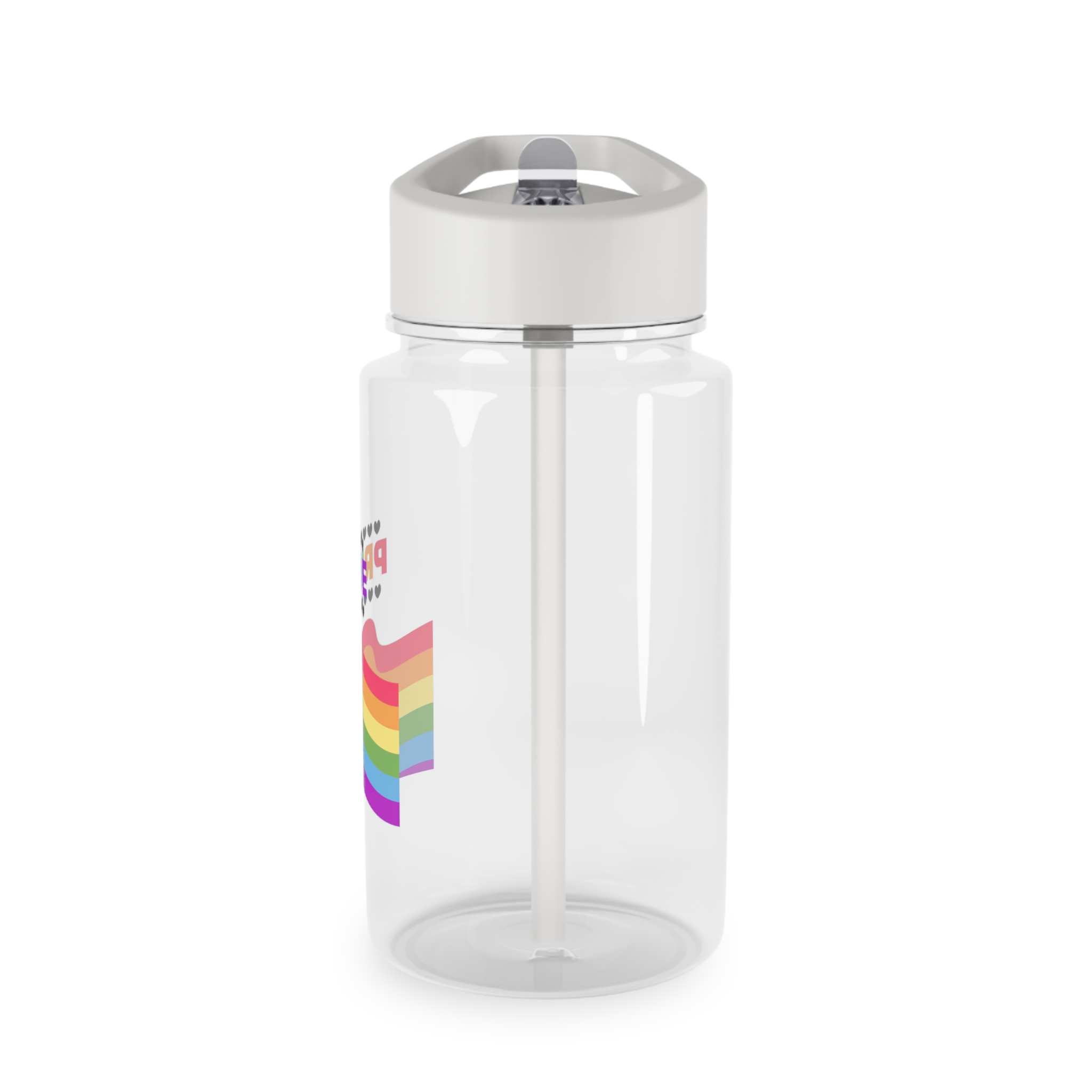 Pride Background With Flag Lgbtq Pride Tritan Water Bottle - Image 3