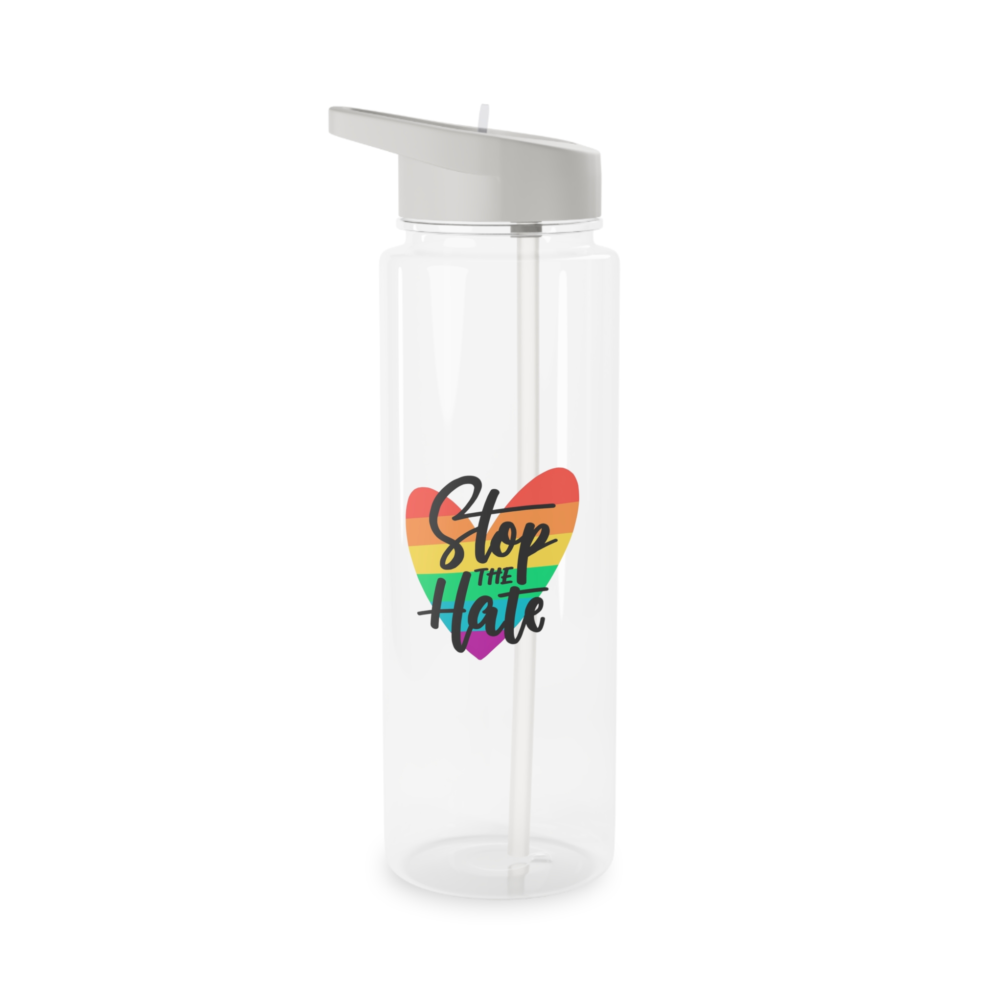 Pride Day Lettering Concept(1) Tritan Water Bottle - Image 5