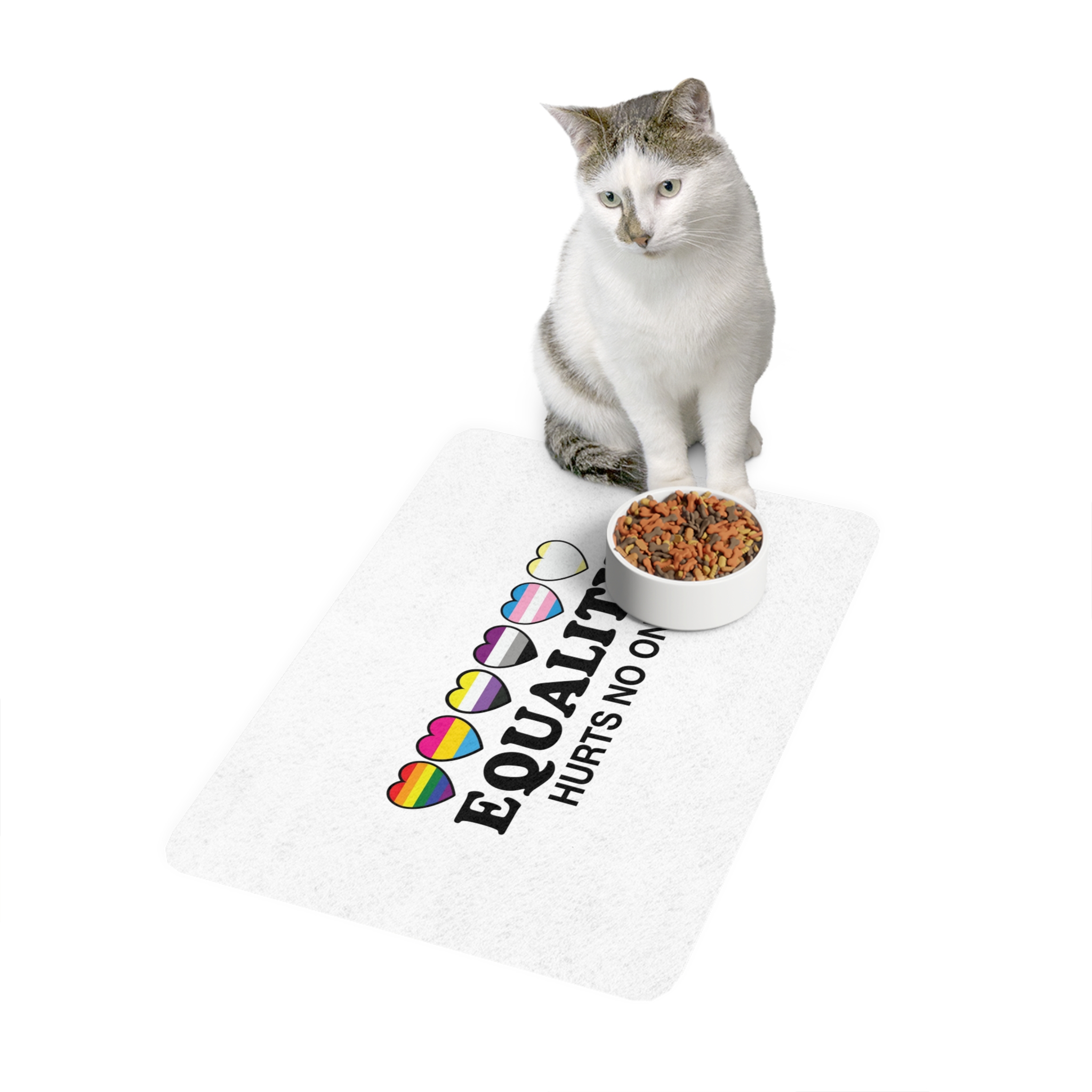 Lgbt Part Svg Tshirt Design Lgbt Part Svg Cut Files Design Lgbt Part Typography Vector Design Pet Food Mat 12x18 - Image 3