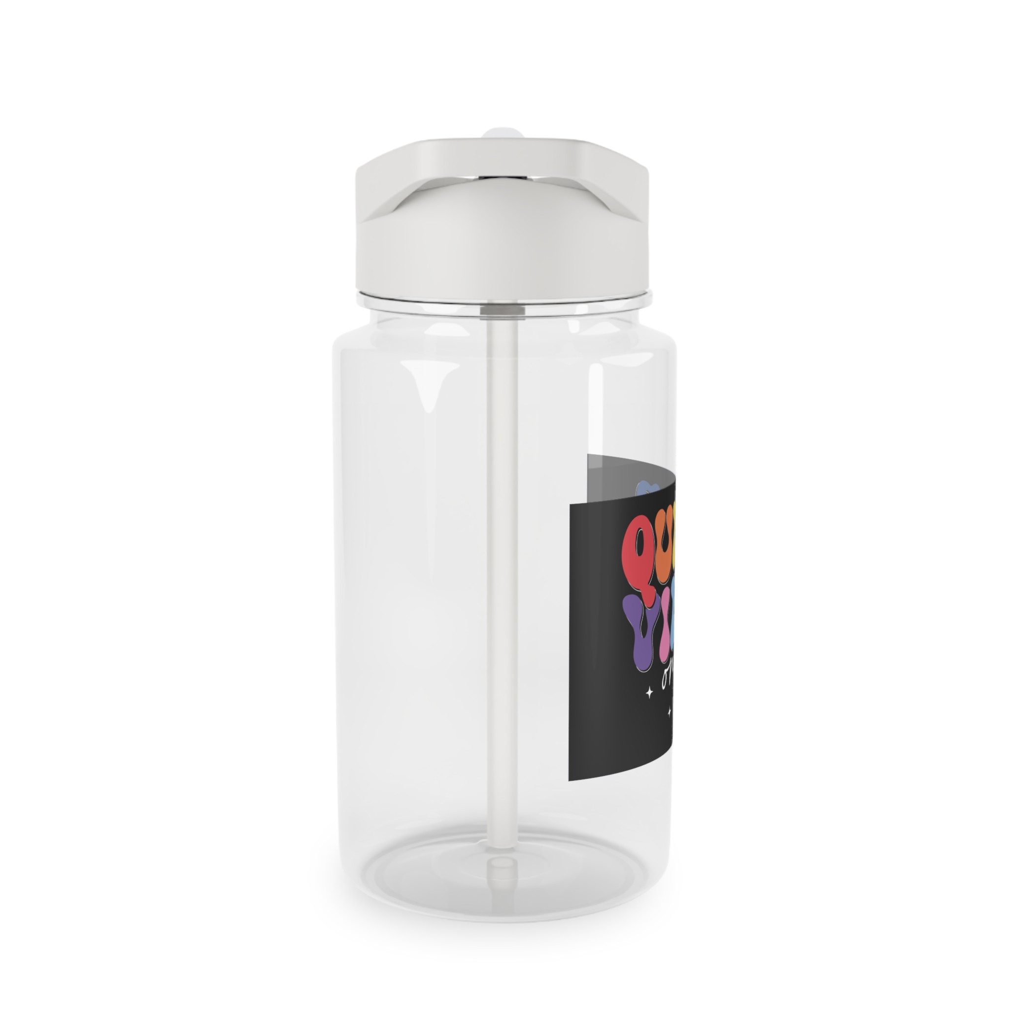 Pride Lgbtq Gay Typography Vector Tshirt Design(1) Tritan Water Bottle - Image 4