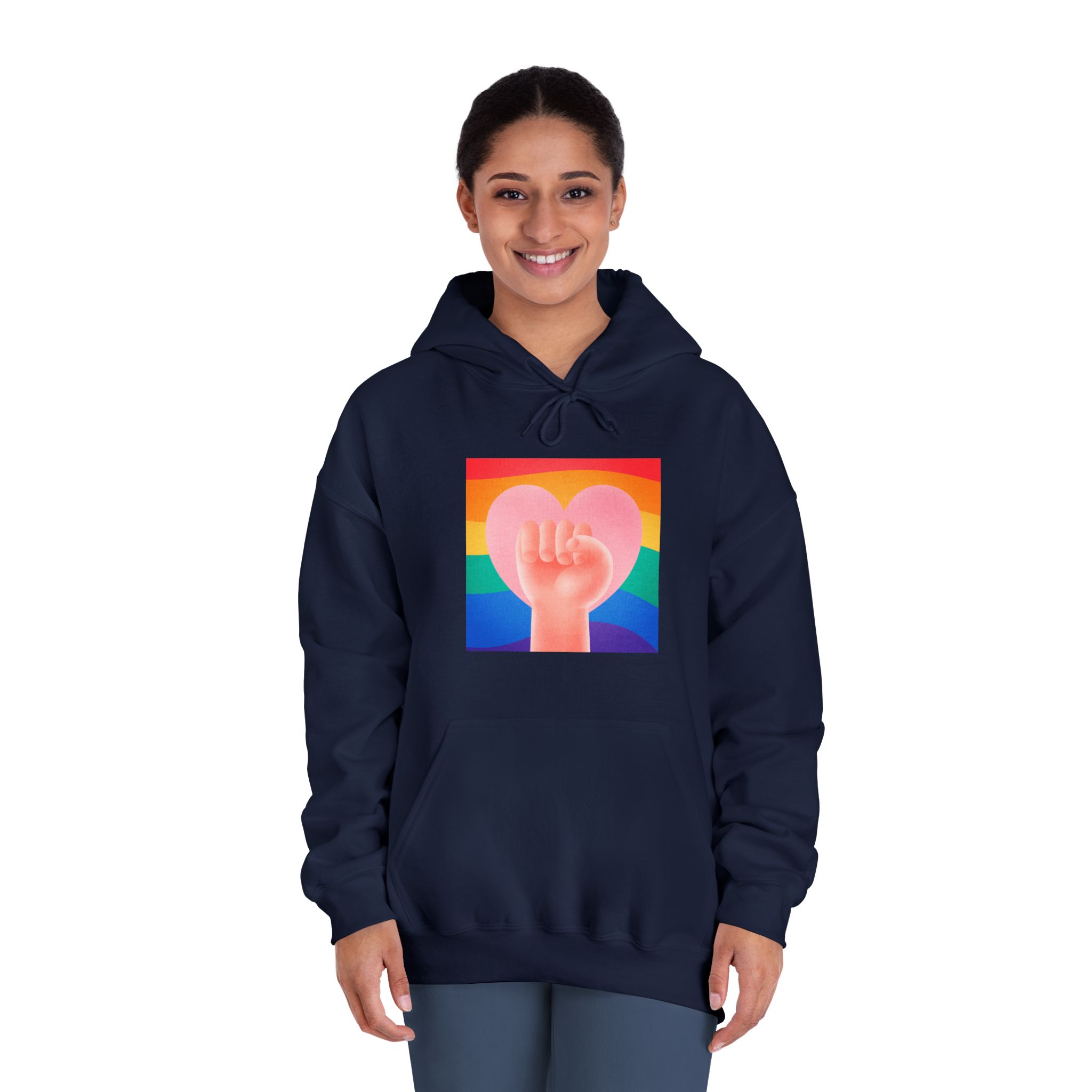 Pride Day Concept 2 Unisex Dryblend Hooded Sweatshirt - Image 32