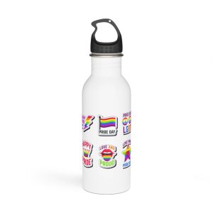 Label Collection With Pride Day Theme Stainless Steel Water Bottle