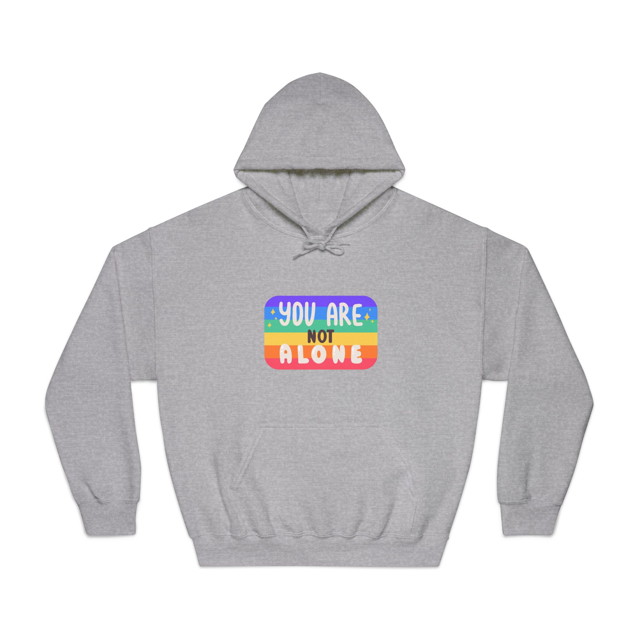 Lgbt Sticker Pack White Background Lgbtq Set Symbol Lgbt Pride Community Rainbow Elements Vector Hand Draw Illustration Hand Drawn Lettering (2) Unisex Dryblend Hooded Sweatshirt - Image 13