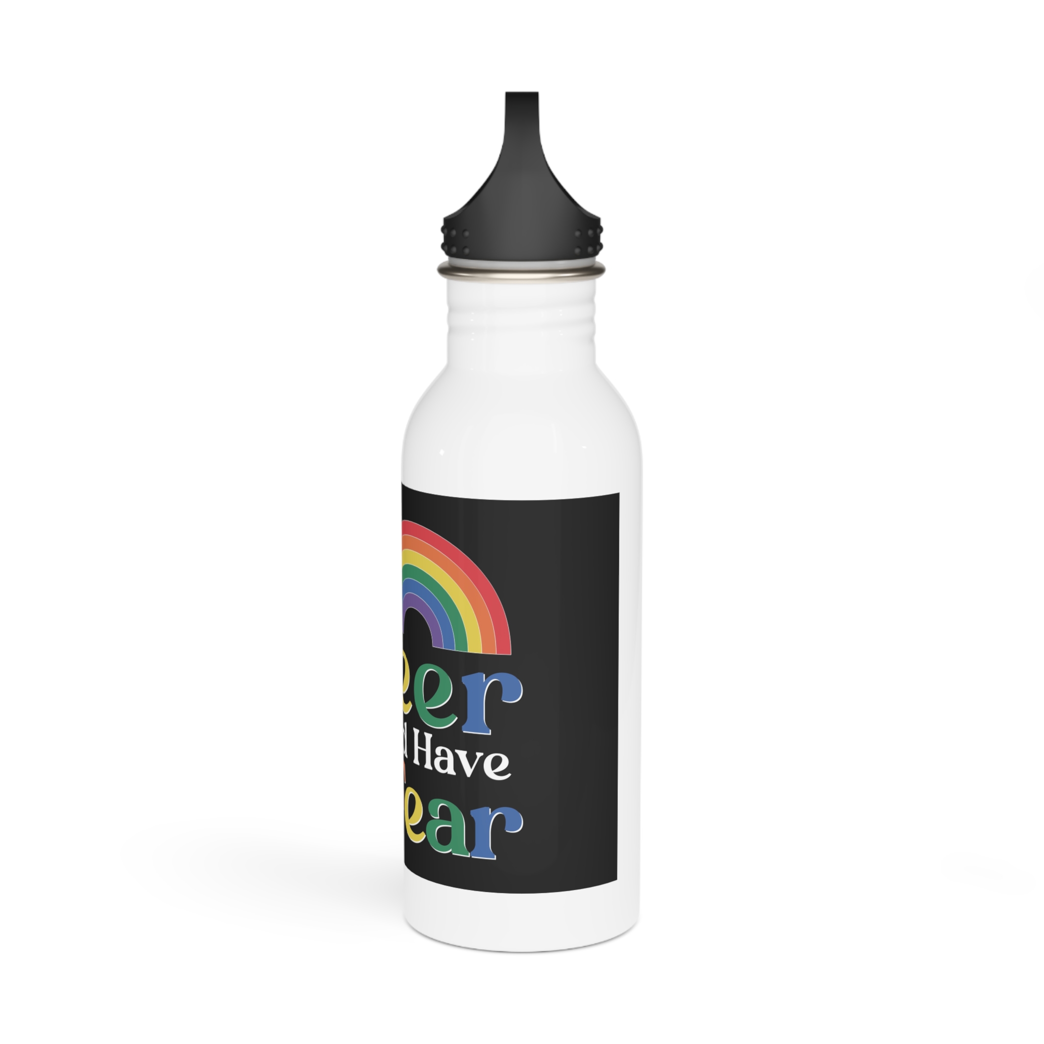 Lesbian Pride Design 4C8CF5 Stainless Steel Water Bottle - Image 4
