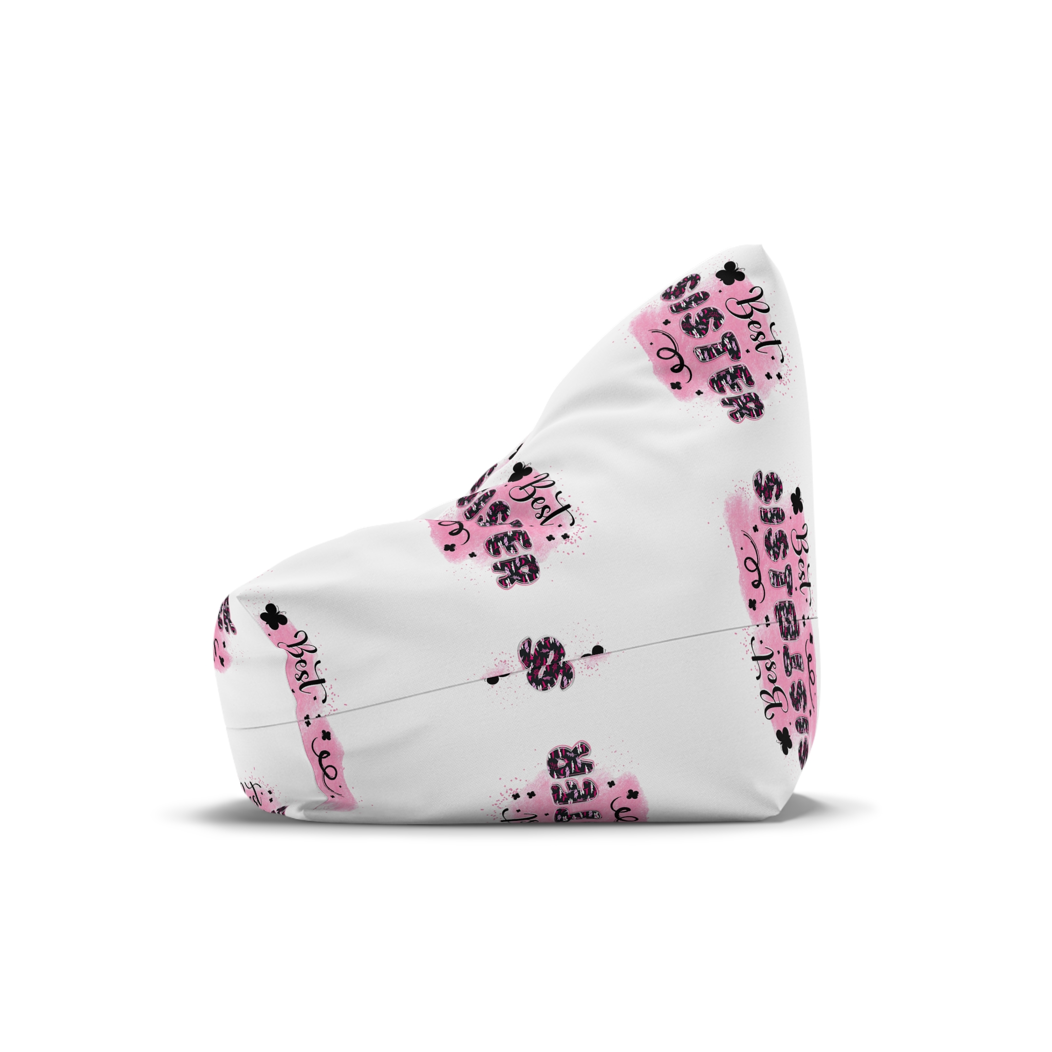 Best Sister Sublimation Tshirt Design Sister Tshirt Design Bean Bag Chair Cover - Image 4