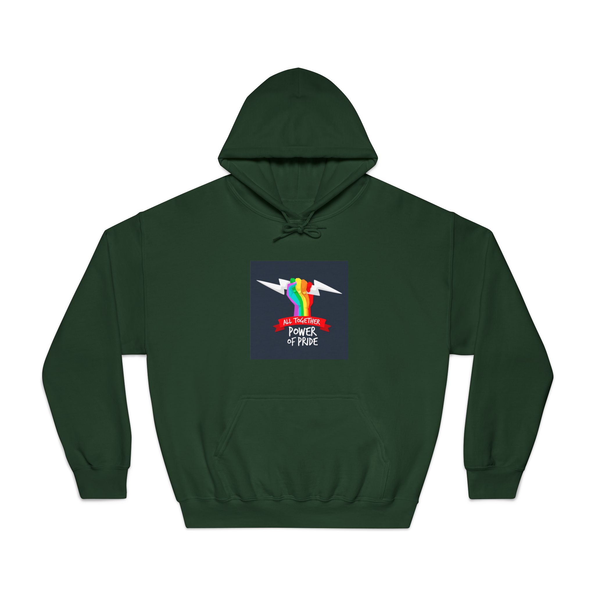 Pride Day Event Theme Unisex Dryblend Hooded Sweatshirt - Image 21