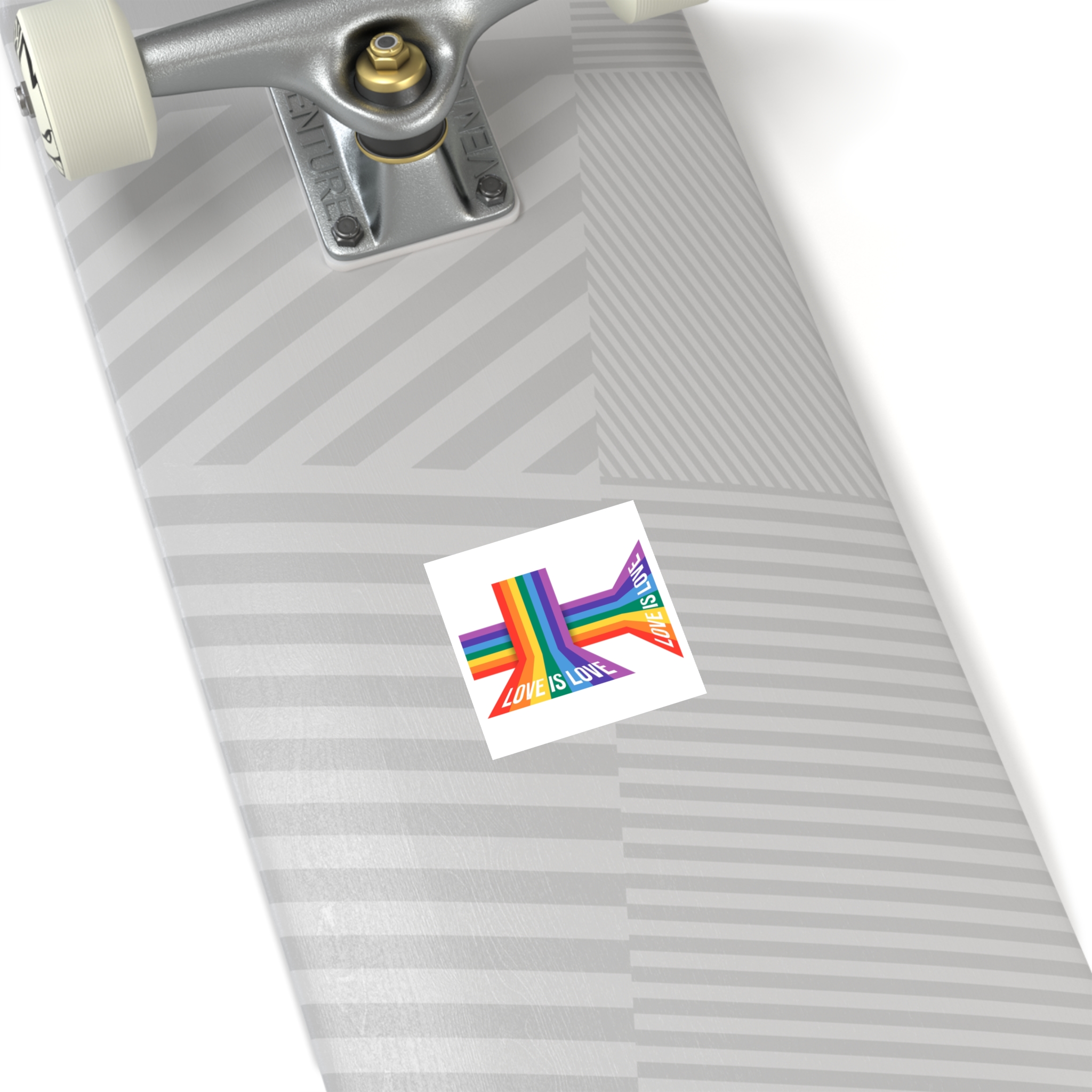 Pride Month Banner With Pride Lgbtq Rainbow Flag Vector Background Laminate Stickers Square - Image 16