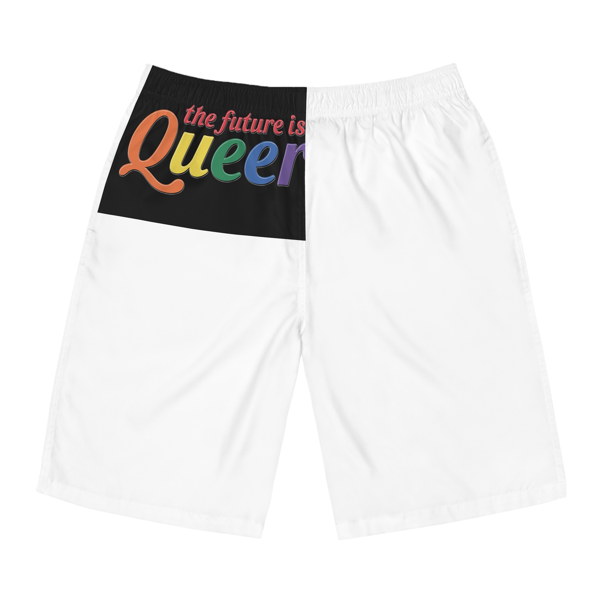 Pride Lgbtq Gay Typography Vector Tshirt Design(5) Mens Board Shorts Aop