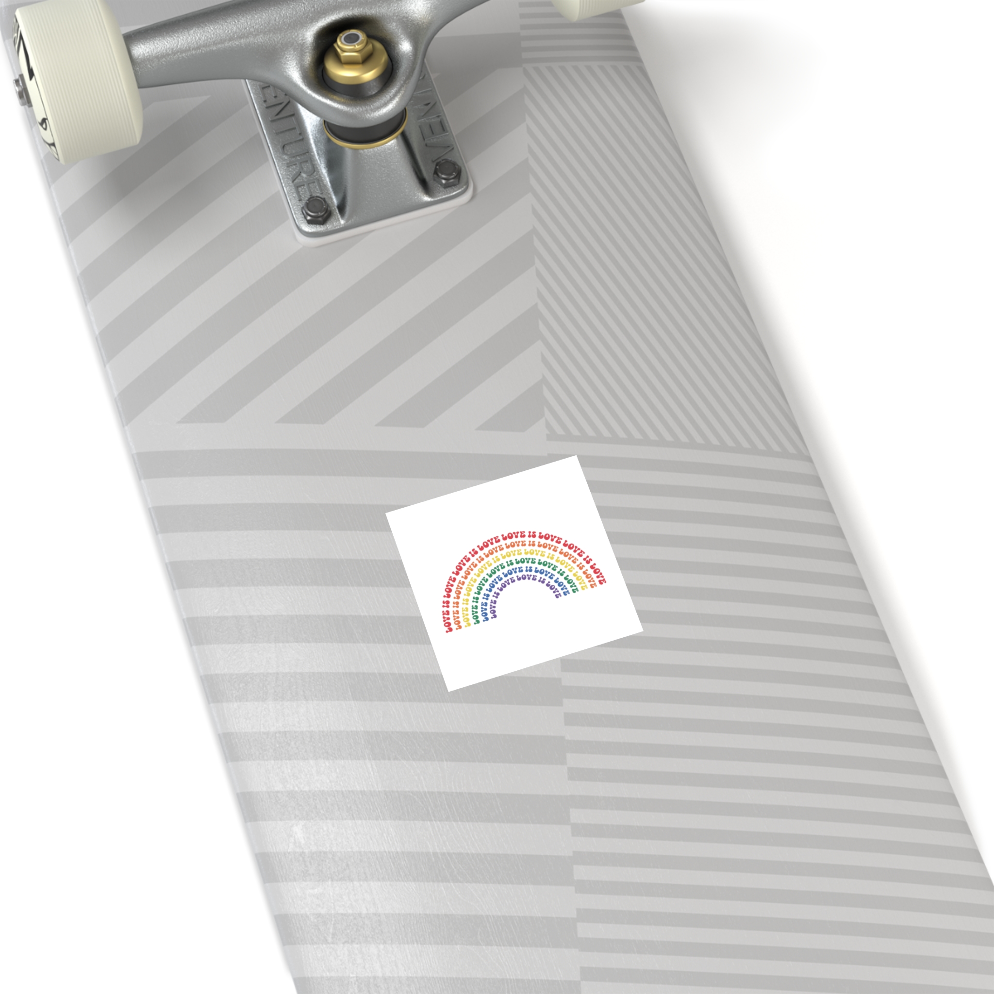 Pride Lgbtq Gay Typography Vector Tshirt Design(1) Laminate Stickers Square - Image 4