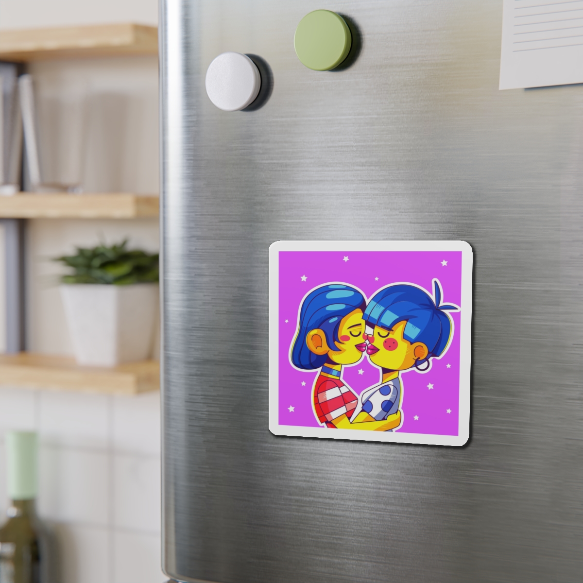 Lesbian Pride Design 4F4976 Die Cut Magnets - Image 9