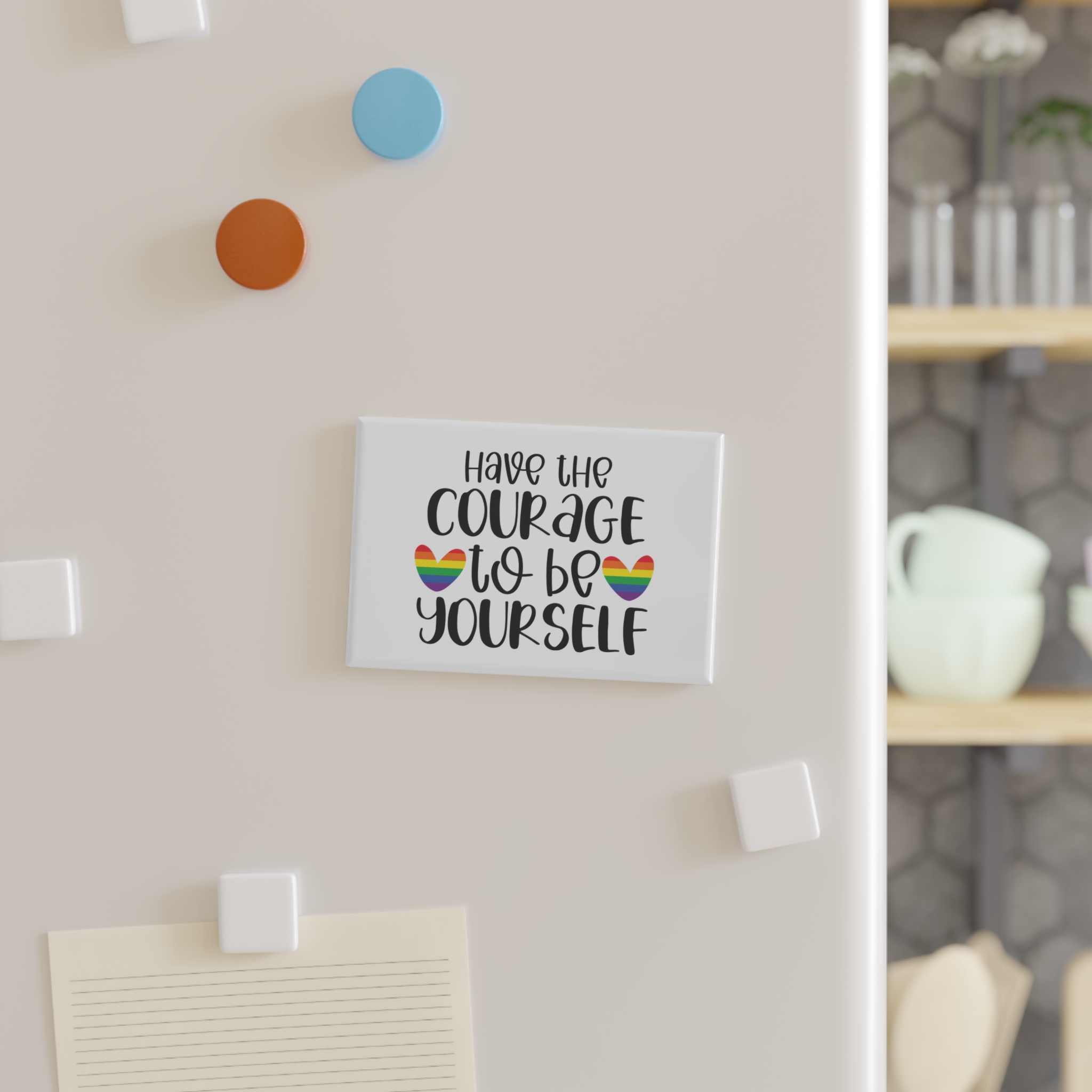 Gay Pride Svg Design(4) Button Magnet Rectangle 1 And 10 Pcs - Image 7