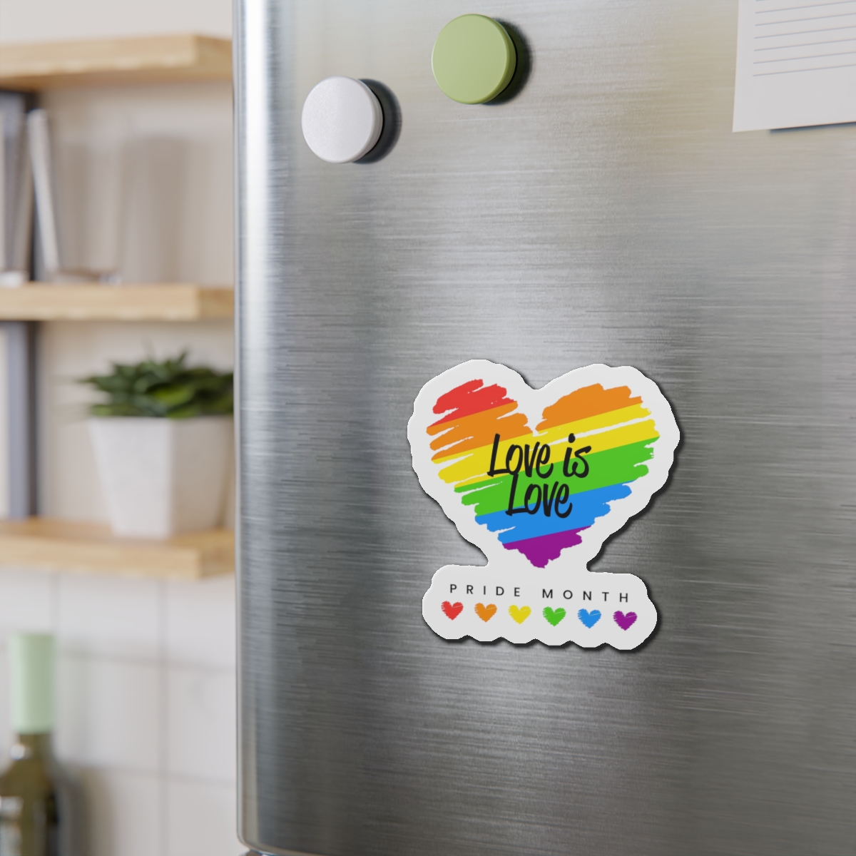 Beautiful Pride Day Flag Concept Die Cut Magnets - Image 12