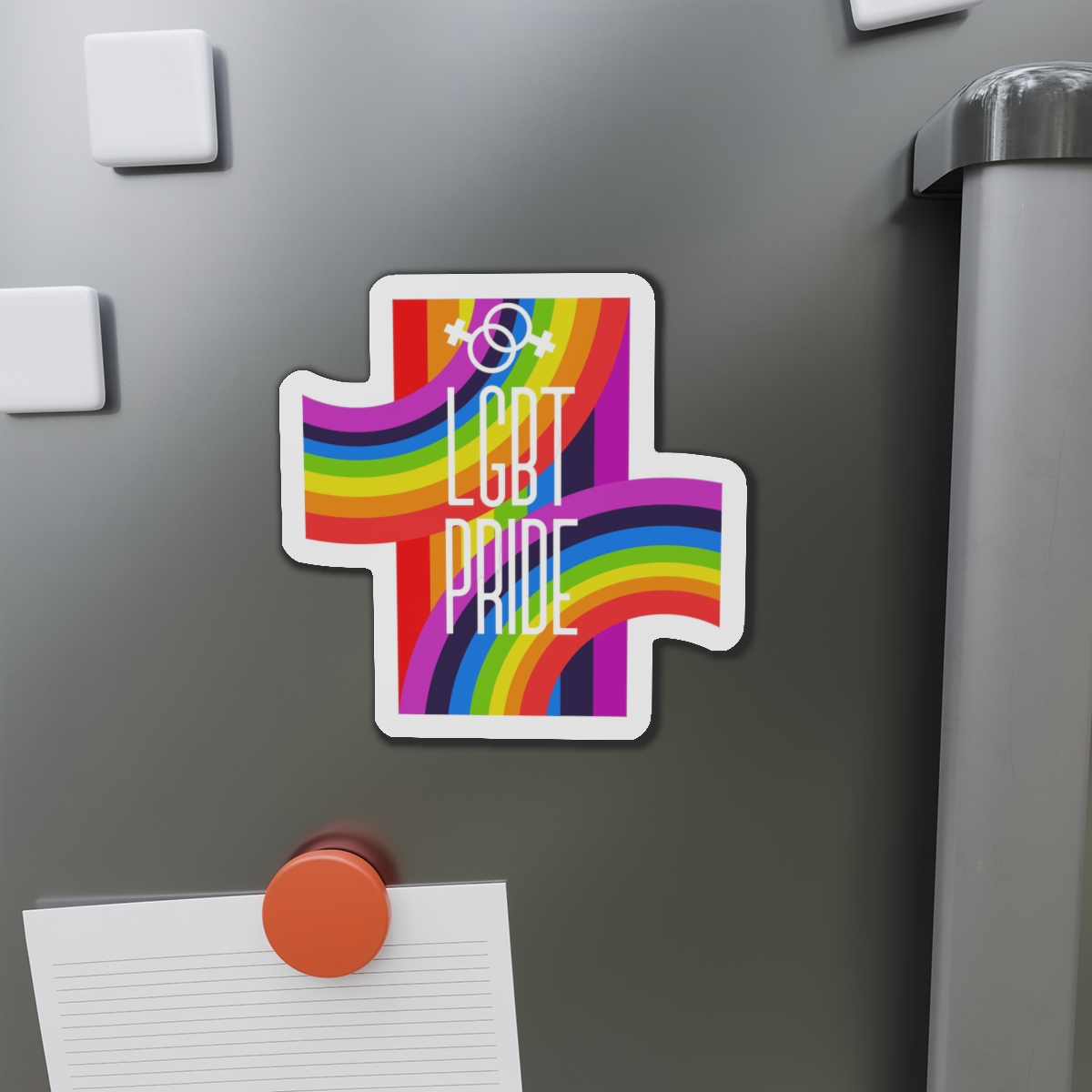 Gay Pride Background Lgbt Day Vector Illustration With Colorful Realistic Style Stickers Flyers Logo Designs Die Cut Magnets - Image 11