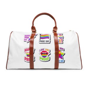 Label Collection With Pride Day Theme Waterproof Travel Bag