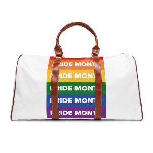 Lesbian Pride Design 20D8A9 Waterproof Travel Bag
