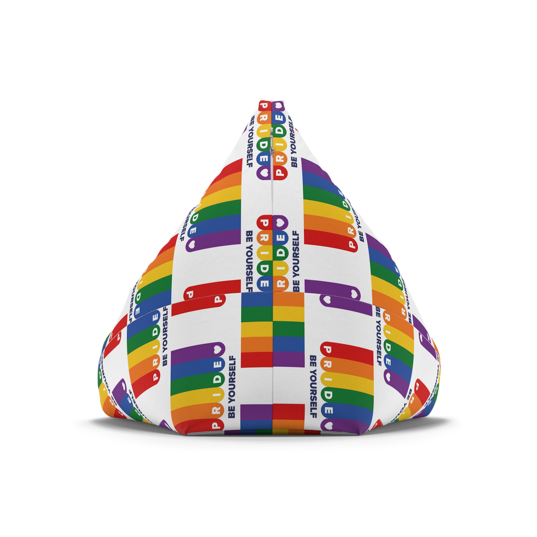 Lgbt Pride Month June Lesbian Gay Bisexual Transgender Lgbtq Flag Rainbow Vector(1) Bean Bag Chair Cover - Image 6