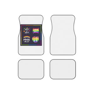 Pride Day Badges Set Car Mats Set Of 4