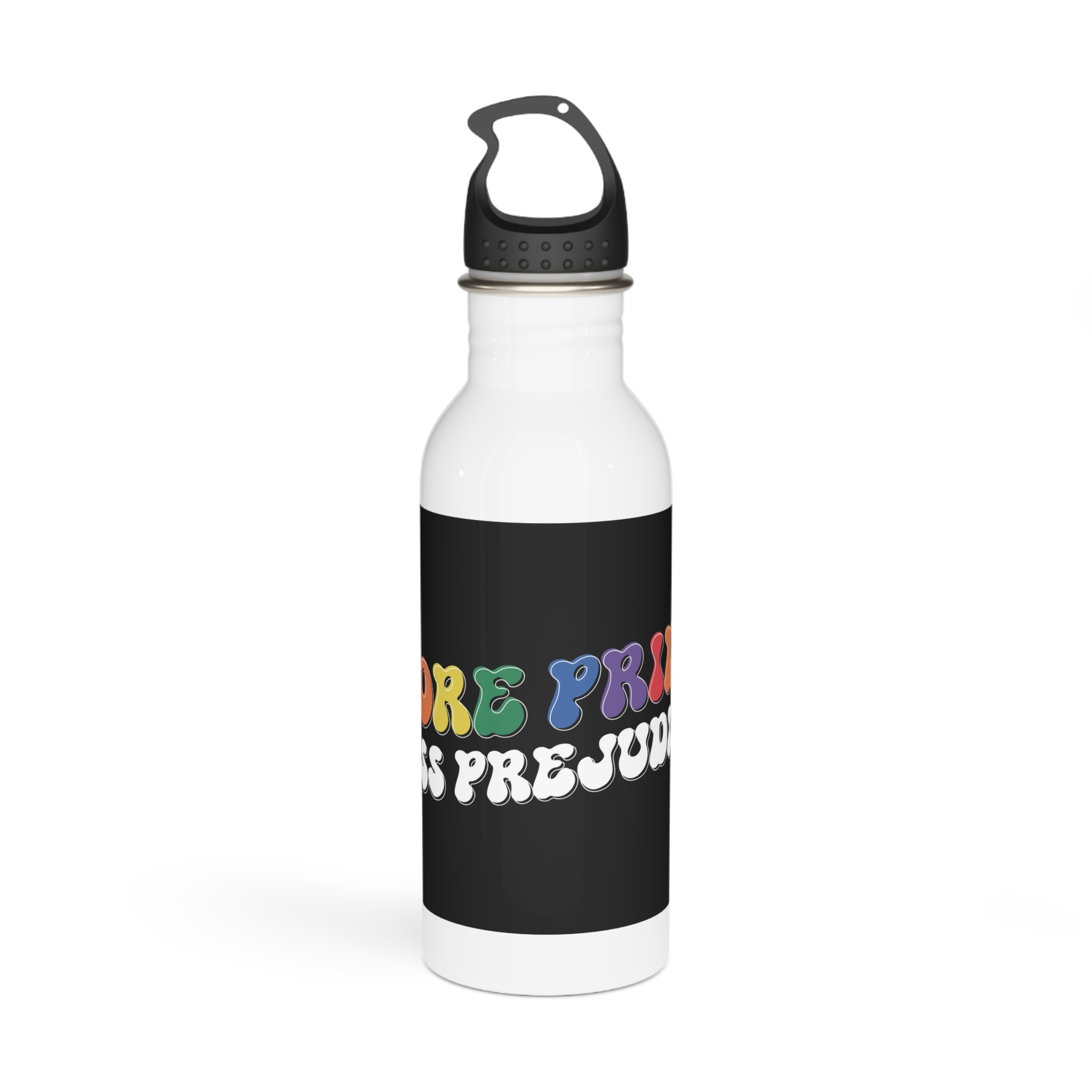 Pride Lgbtq Gay Typography Vector Tshirt Design(11) Stainless Steel Water Bottle