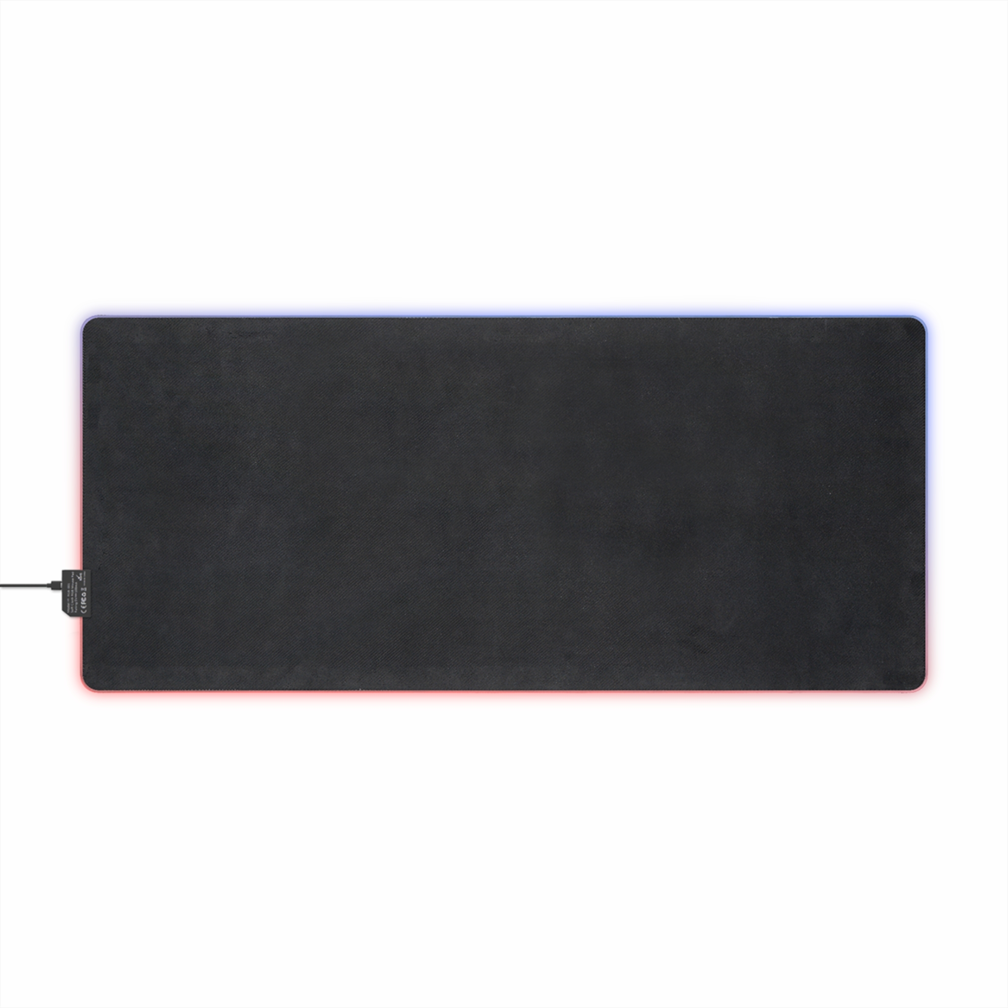 Vector Illustration Rainbow Heart Symbolizing Love Inclusivity Featuring Vibrant Stripes - Led Gaming Mouse Pad - Image 14