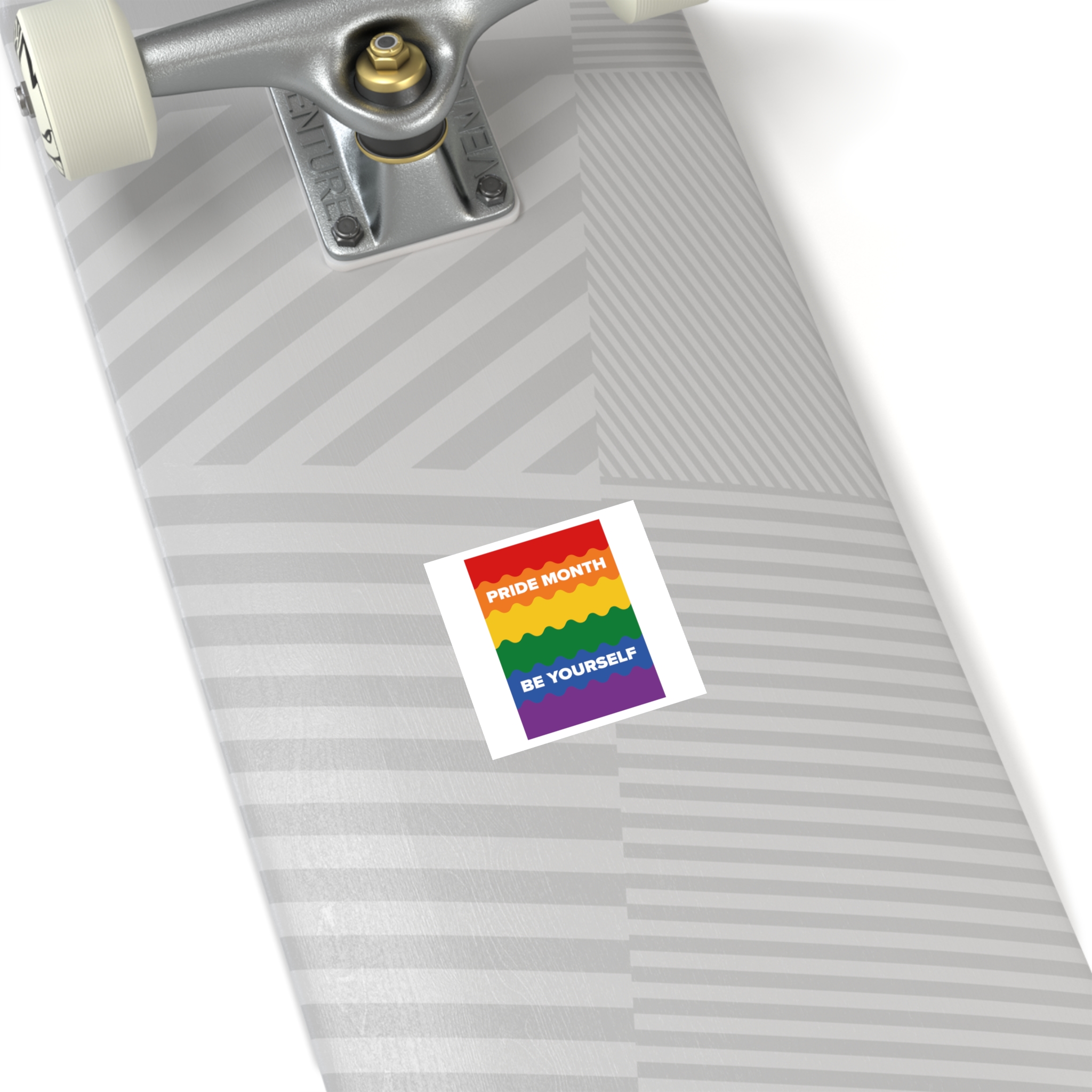Lgbt Pride Month June Lesbian Gay Bisexual Transgender Lgbtq Flag Rainbow Vector Laminate Stickers Square - Image 4