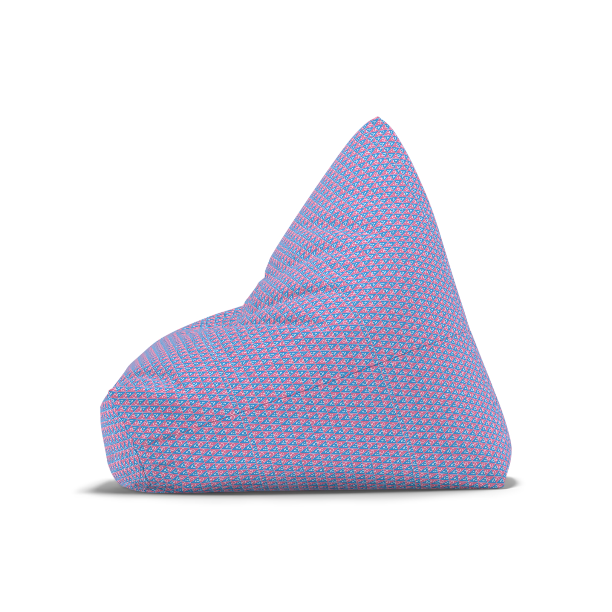 Gender Symbol Pattern Bean Bag Chair Cover - Image 8