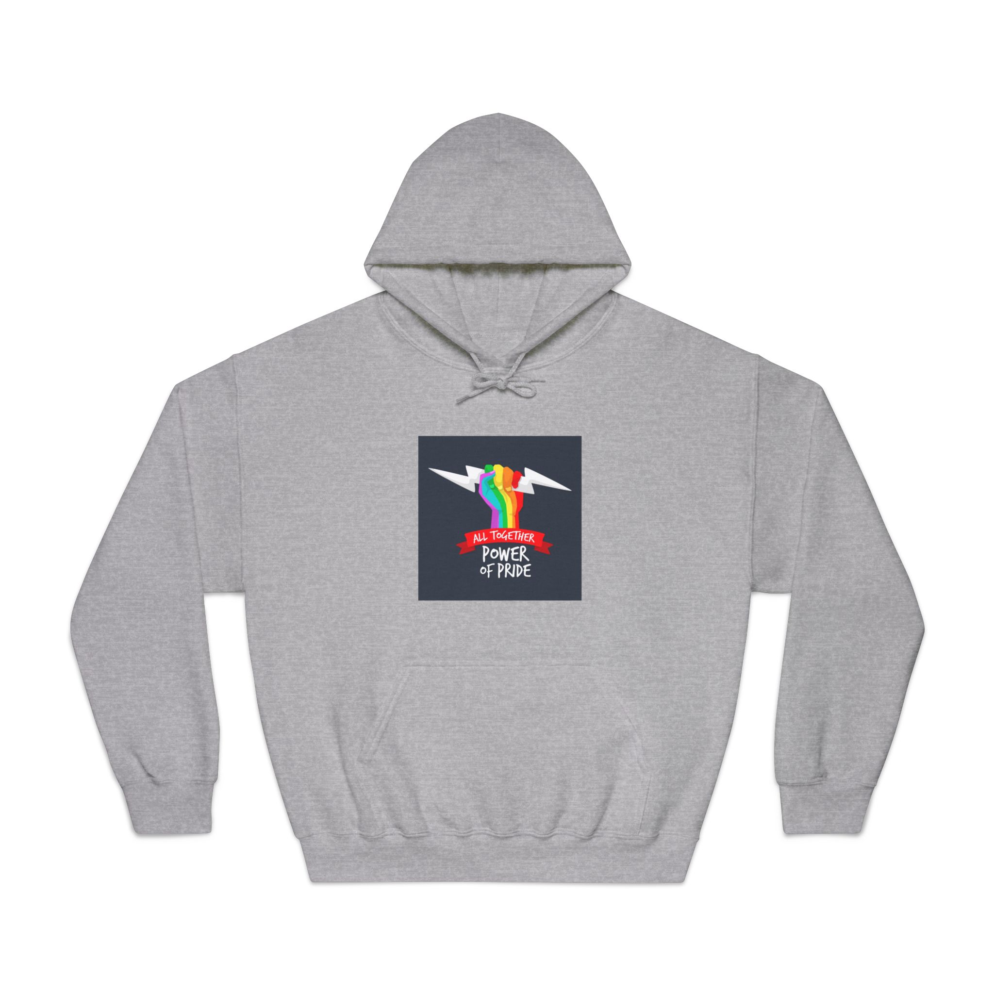 Pride Day Event Theme Unisex Dryblend Hooded Sweatshirt - Image 13