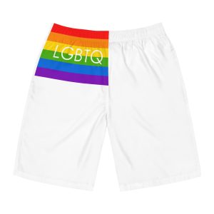 Lesbian Gay Bisexual Transgender Queer Flag Rainbow Pride Flag Lgbtq Mens Board Shorts Aop