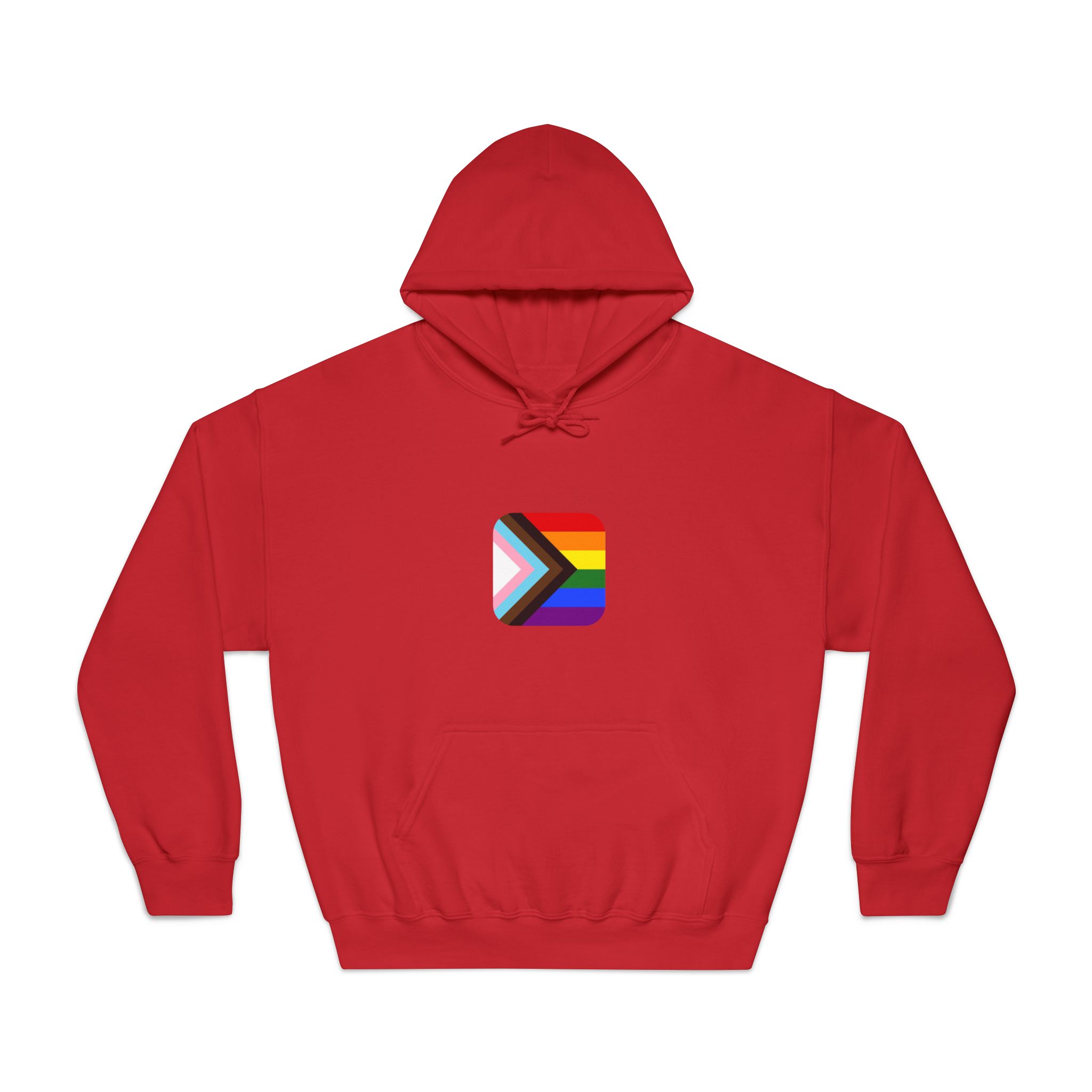 New Pride Flag Lgbtq Vector Illustartion Unisex Dryblend Hooded Sweatshirt - Image 33
