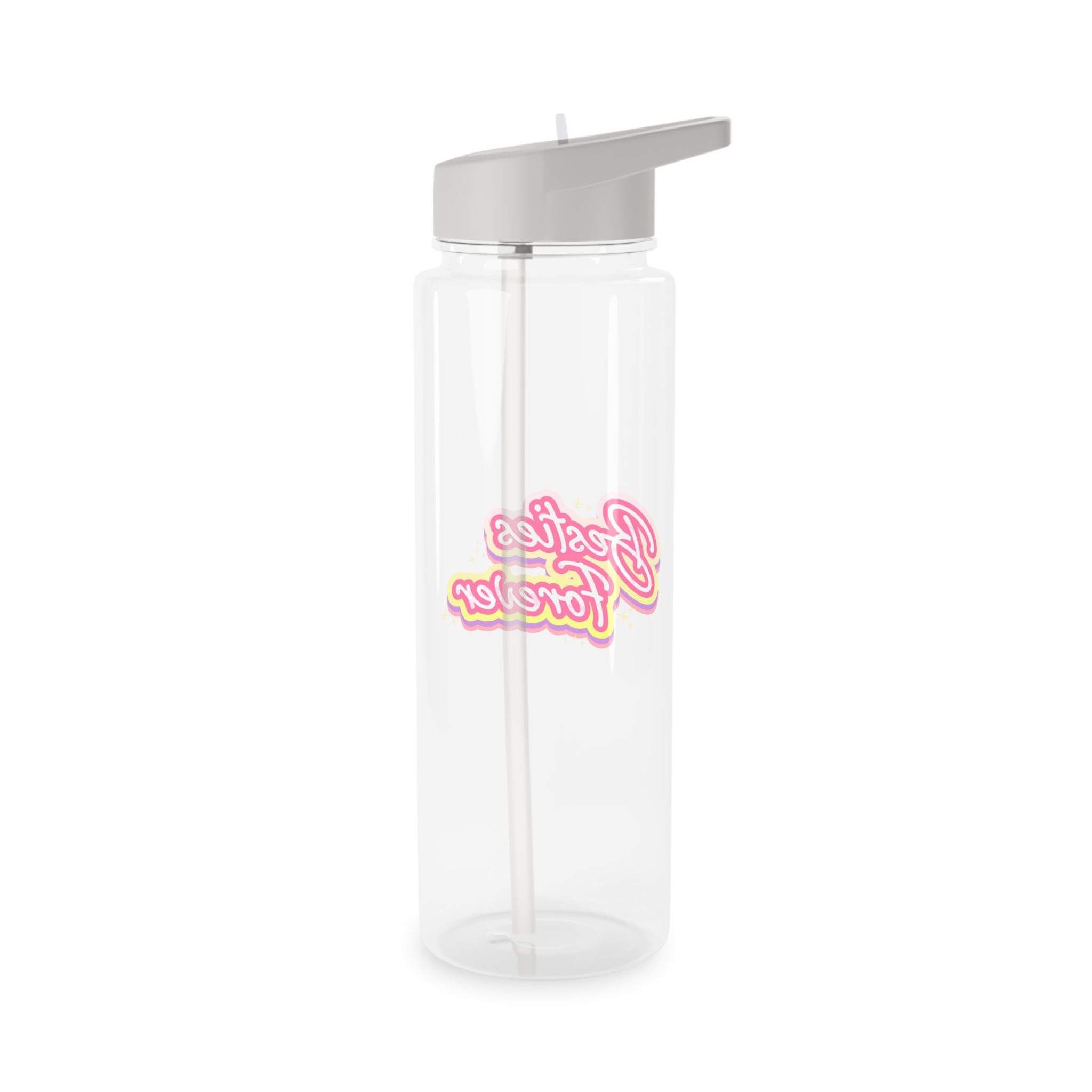 Pink Besties Forever Lettering Logo Tritan Water Bottle - Image 6