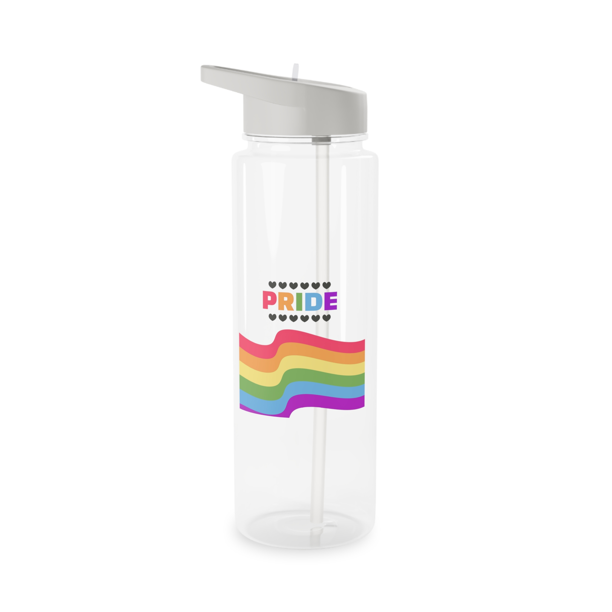 Pride Background With Flag Lgbtq Pride Tritan Water Bottle - Image 5