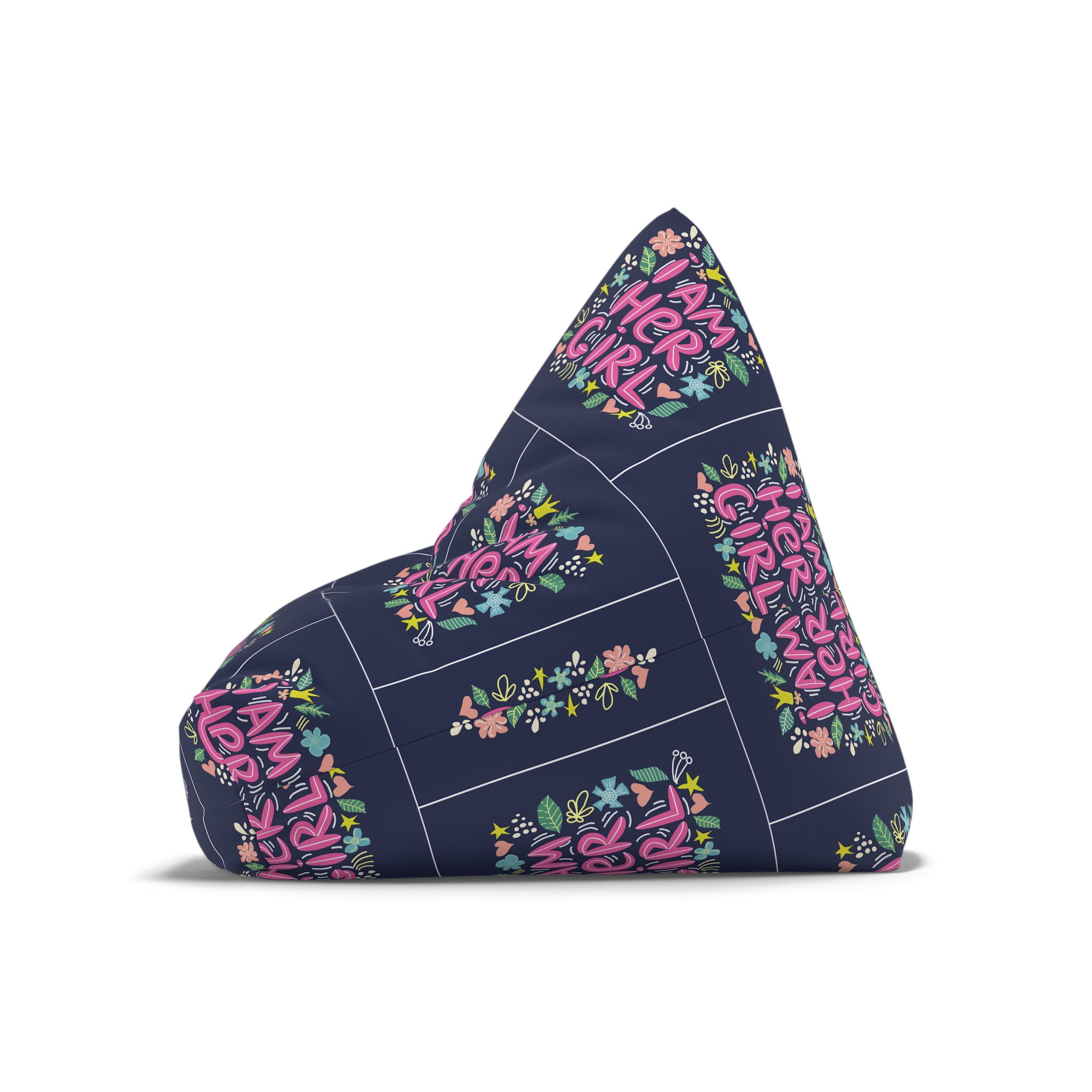 Lesbian Pride Design 4C2AB4 Bean Bag Chair Cover - Image 8