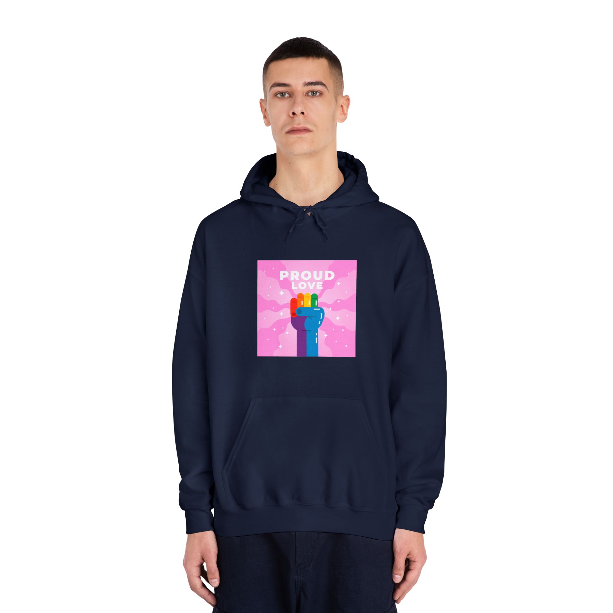 Pride Day Concept(4) Unisex Dryblend Hooded Sweatshirt - Image 31